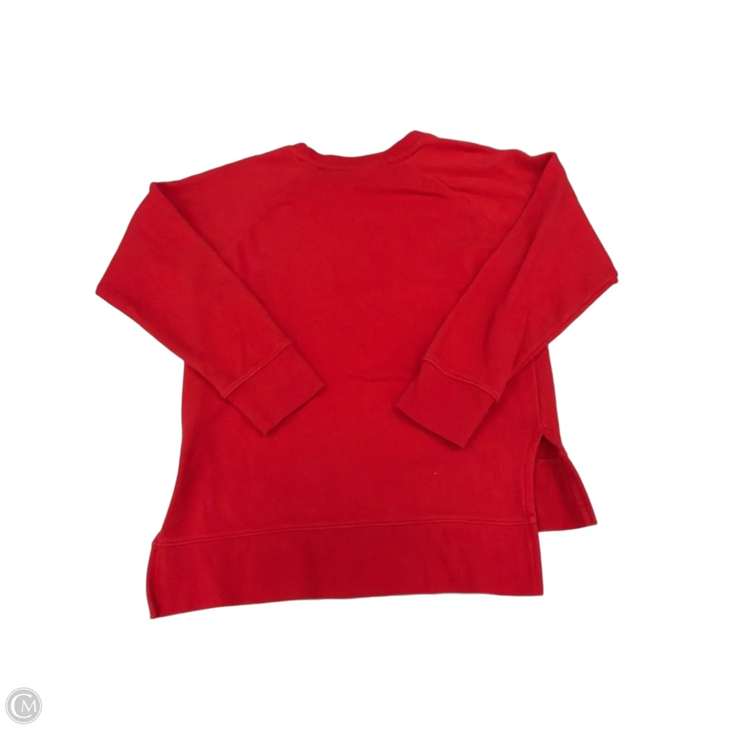 Sweatshirt Crewneck By Cme In Red, Size: M