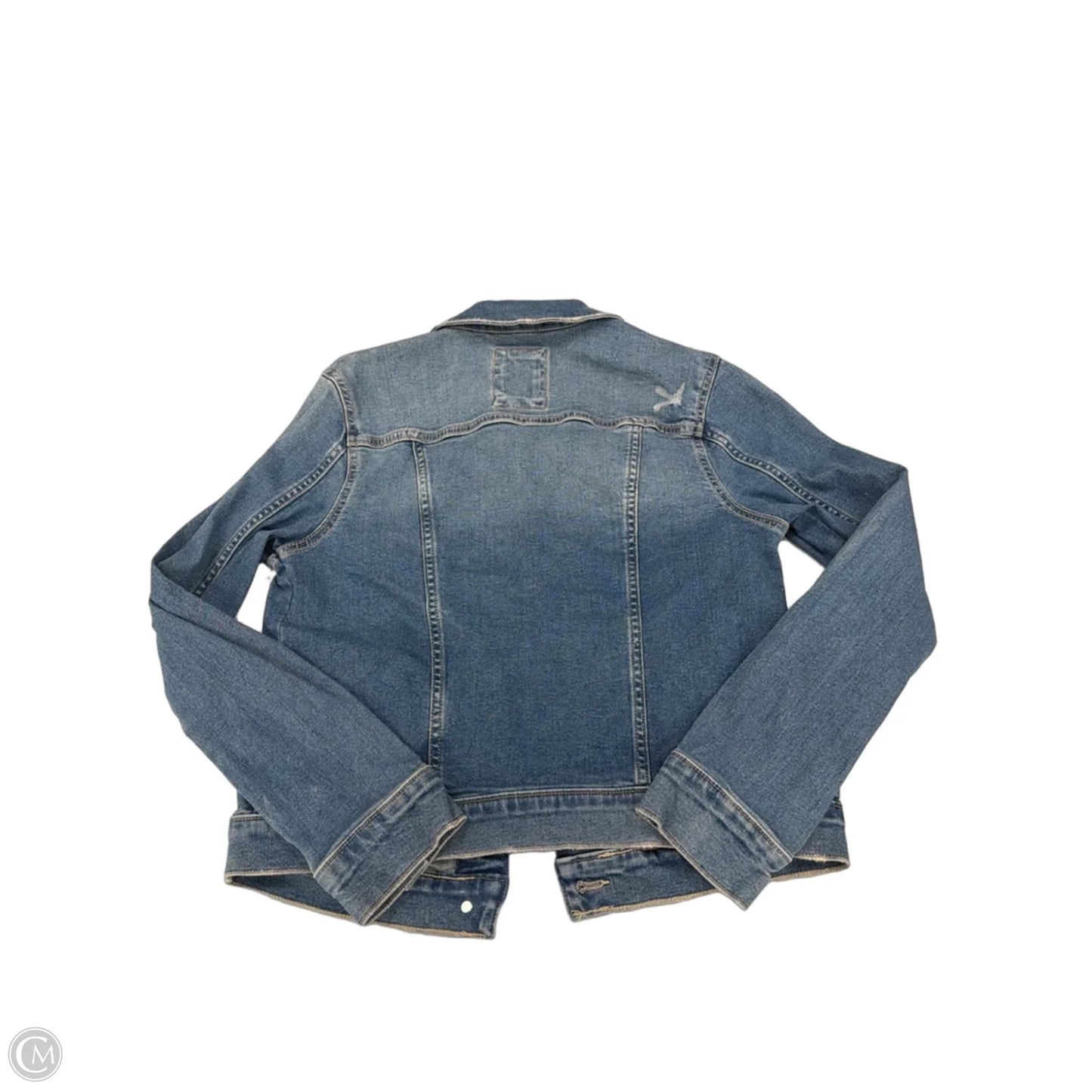 Jacket Denim By So In Blue Denim, Size: M