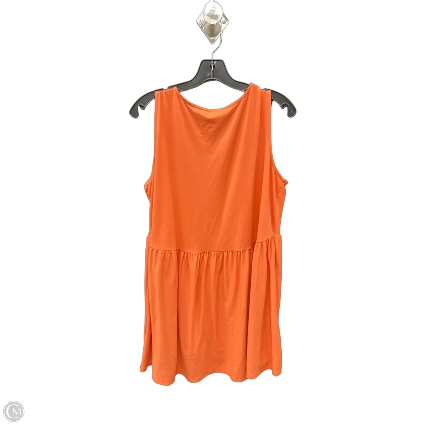 Tank Top By Zenana In Orange, Size: Xl