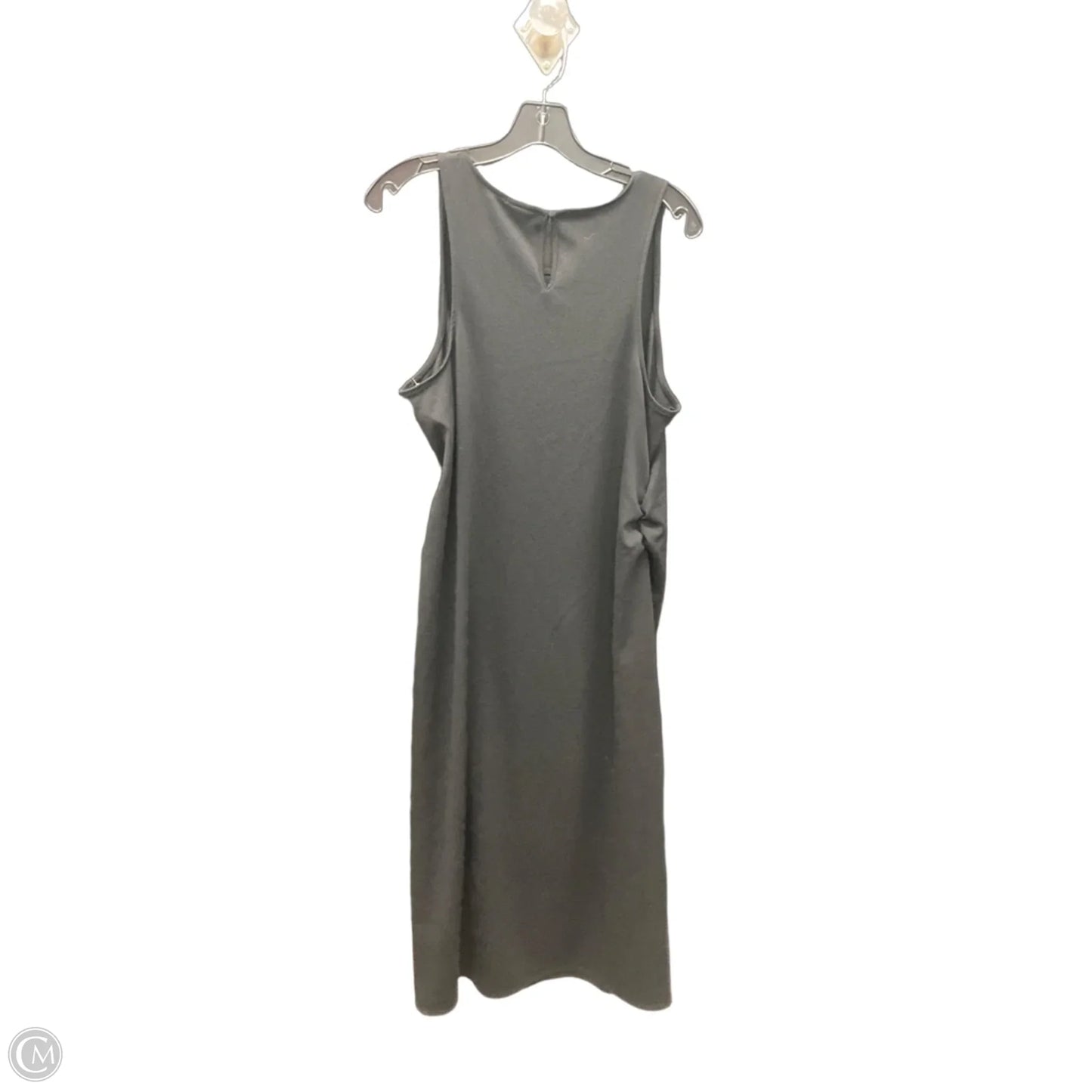 Dress Casual Maxi By A New Day In Black, Size: Xxl