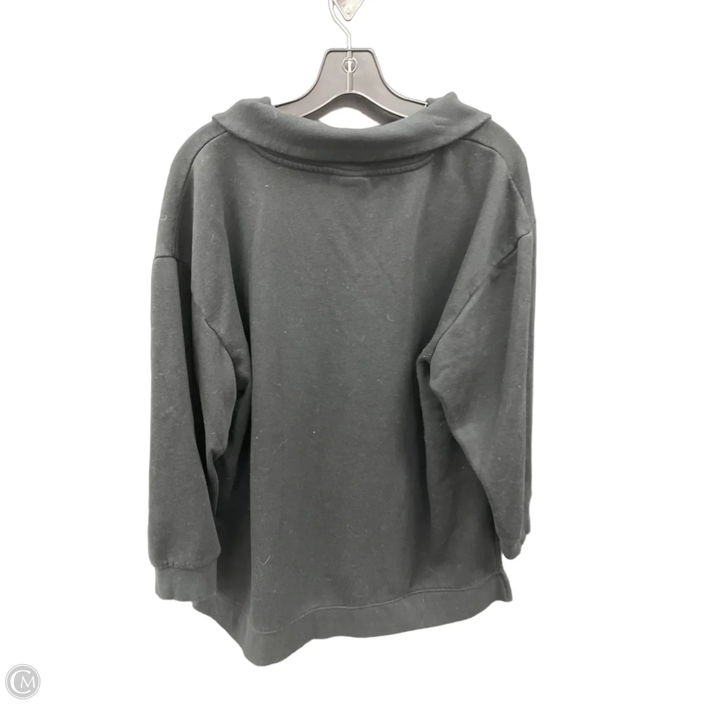 Sweatshirt Collar By Ava & Viv In Black, Size: Xxl