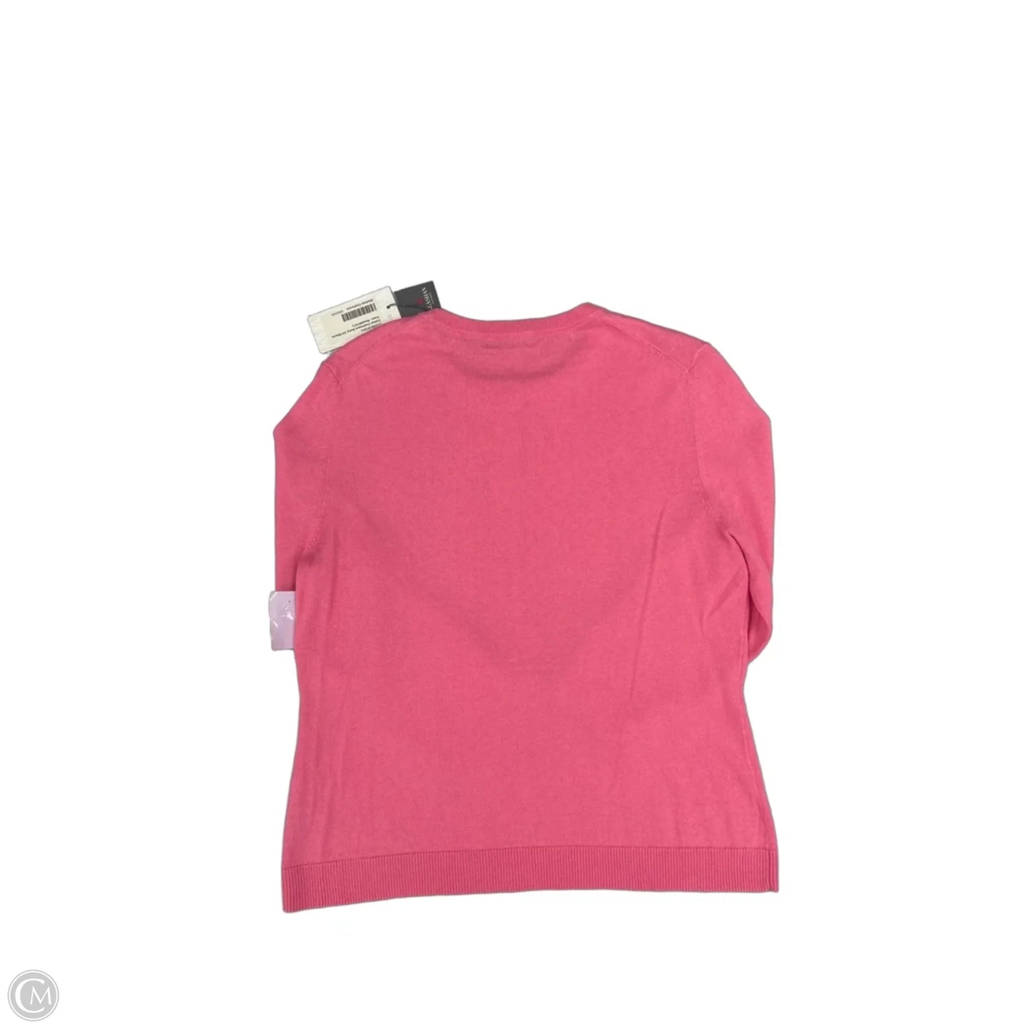 Sweater By Cme In Pink, Size: L