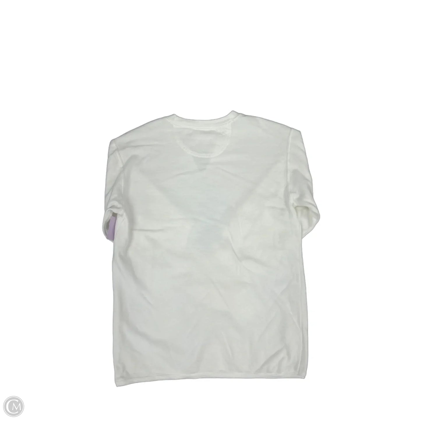 Sweatshirt Collar By Cmc In White, Size: S