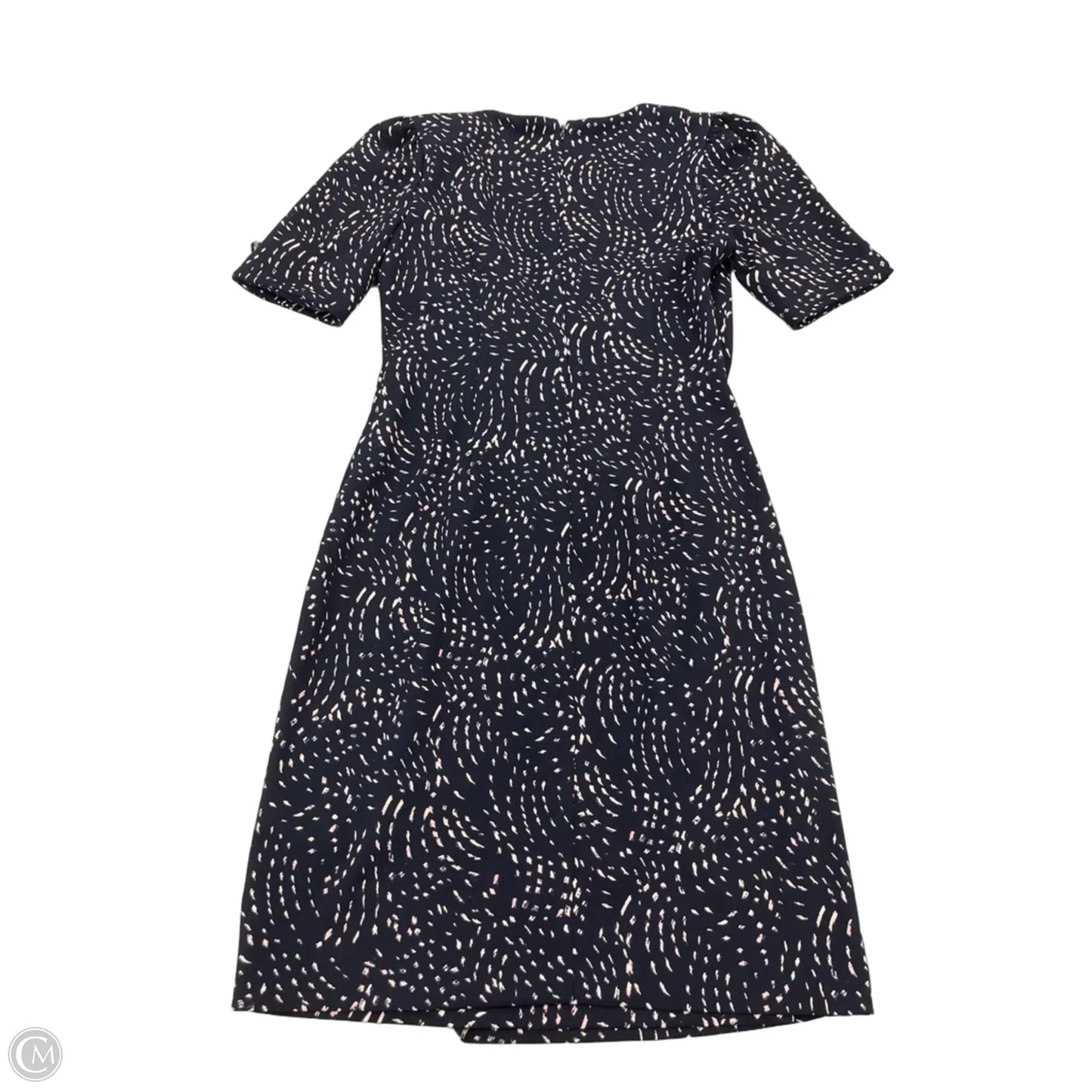 Dress Casual Midi By Dkny In Navy, Size: M