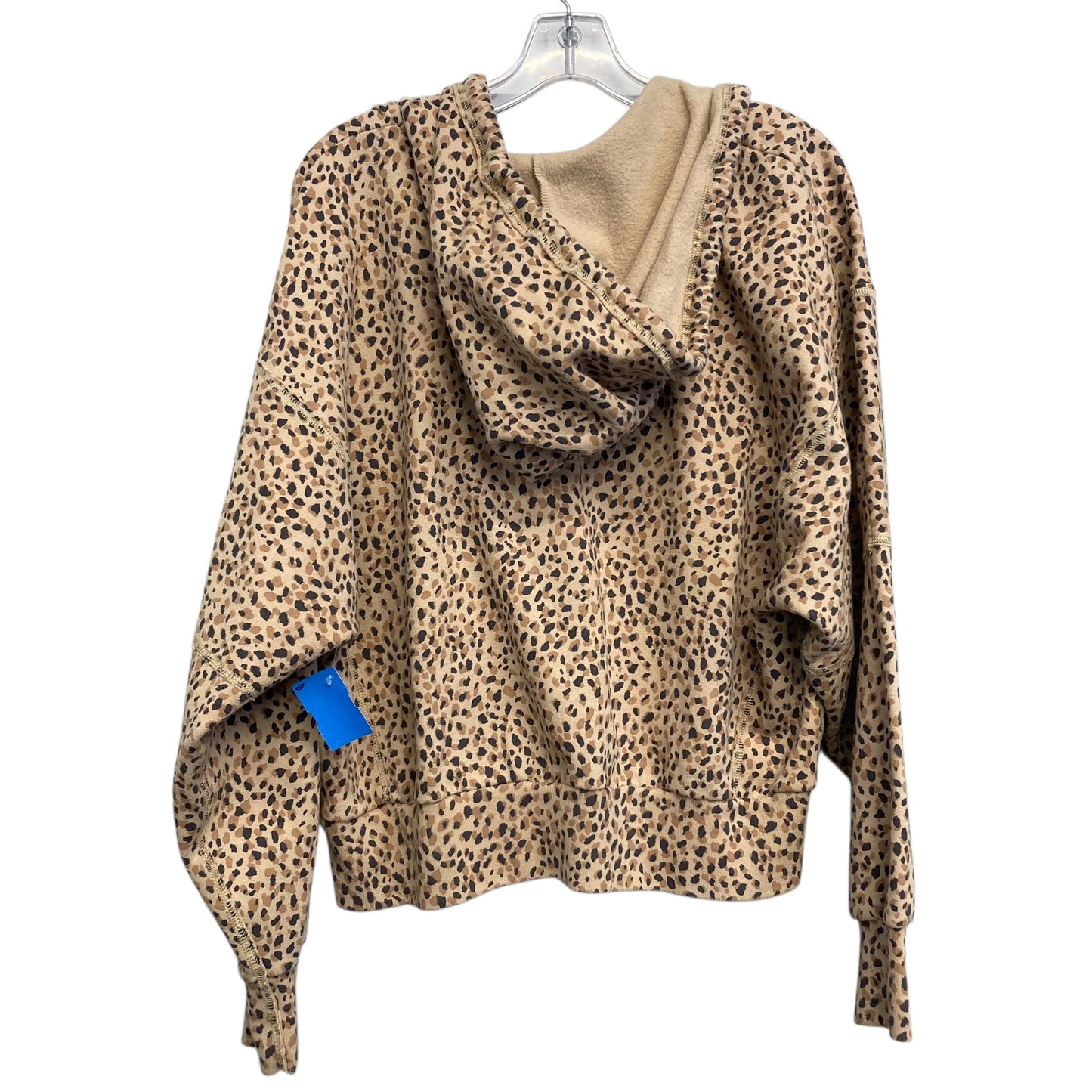 Sweatshirt Hoodie By Abercrombie And Fitch In Animal Print, Size:Xl