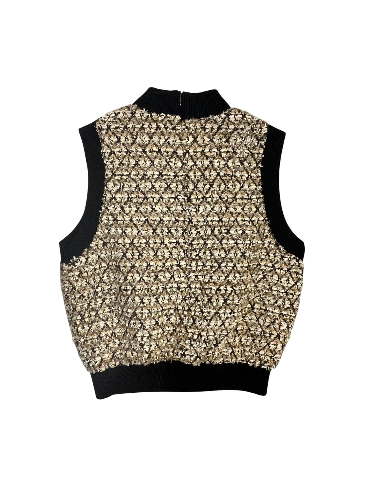 Vest Sweater By Endless Rose In Brown, Size:S