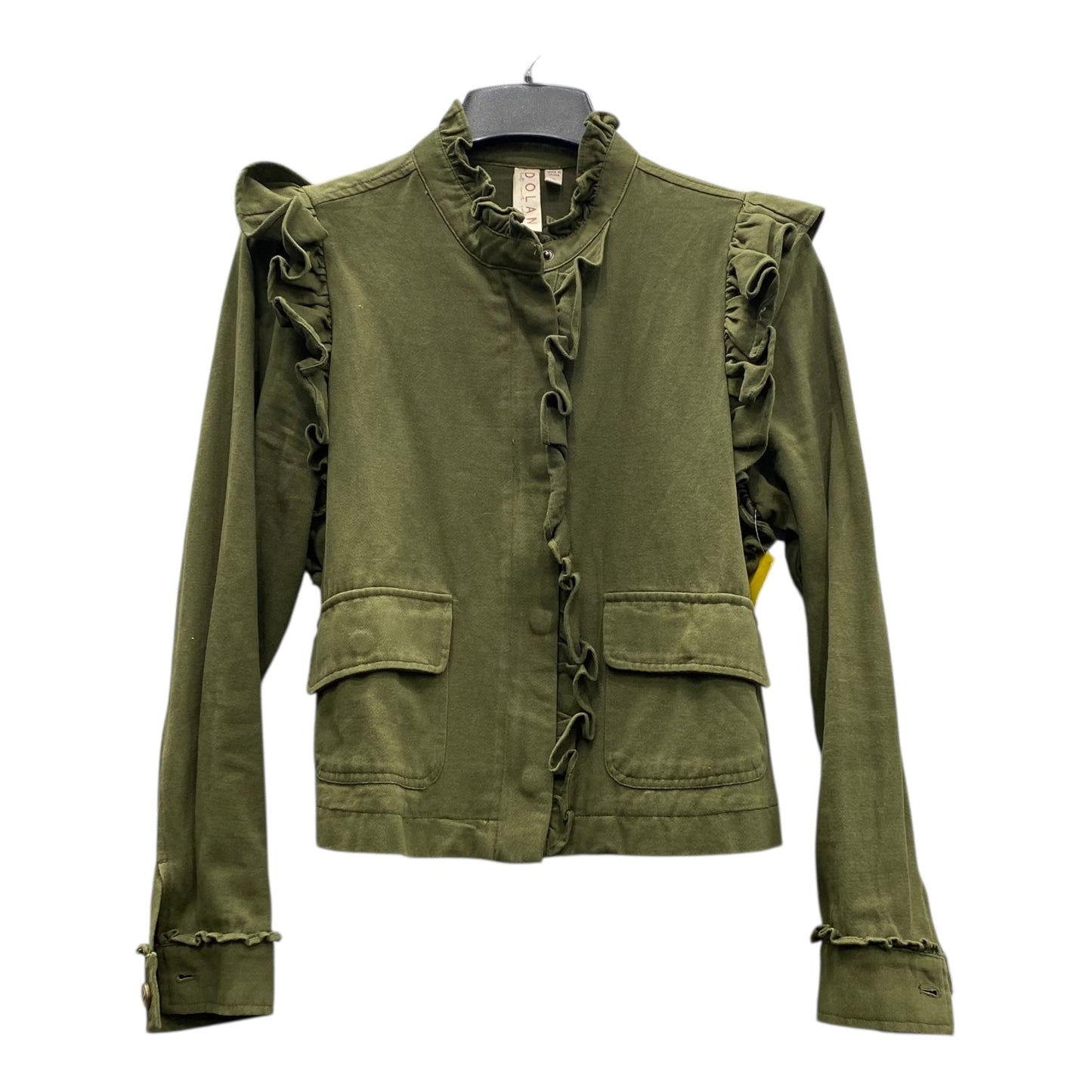 Jacket Other By Dolan Left Coast In Green, Size:M