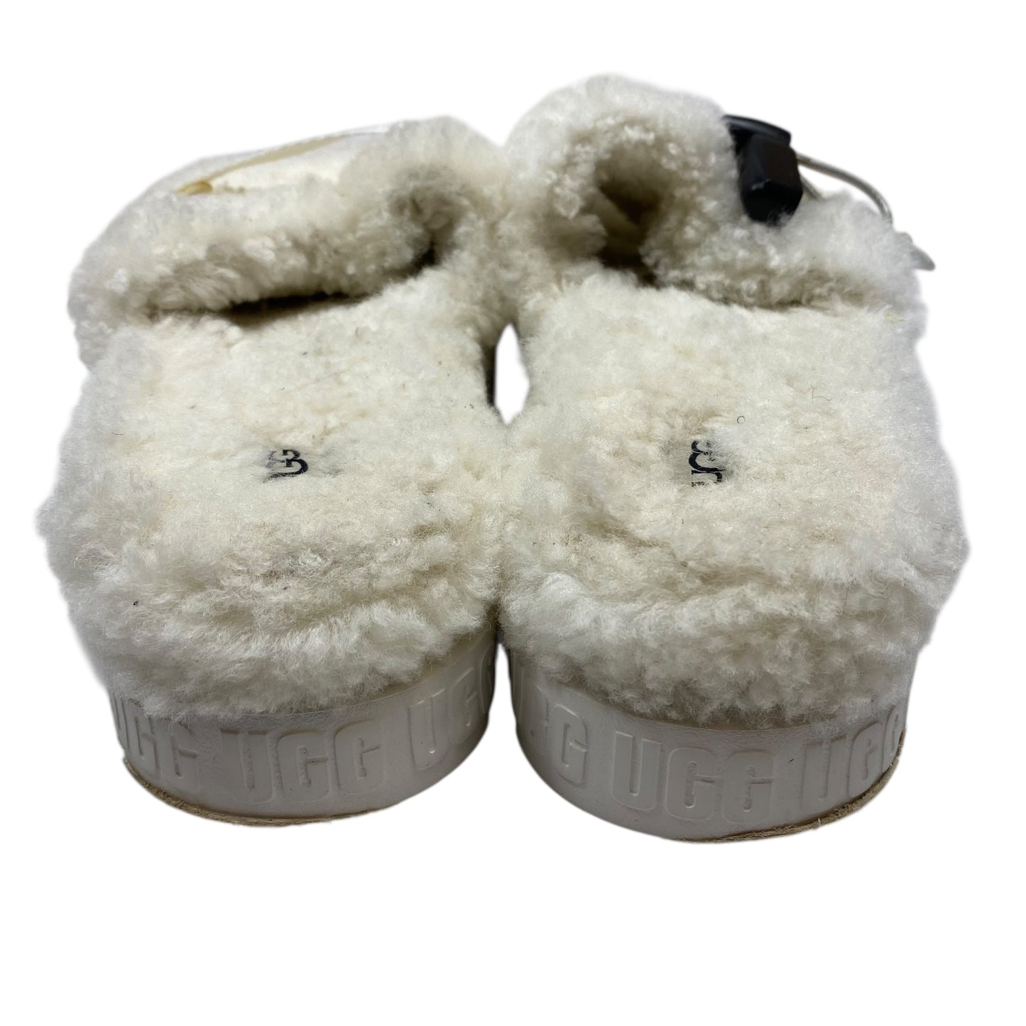 Sandals Designer By Ugg In Cream, Size:10