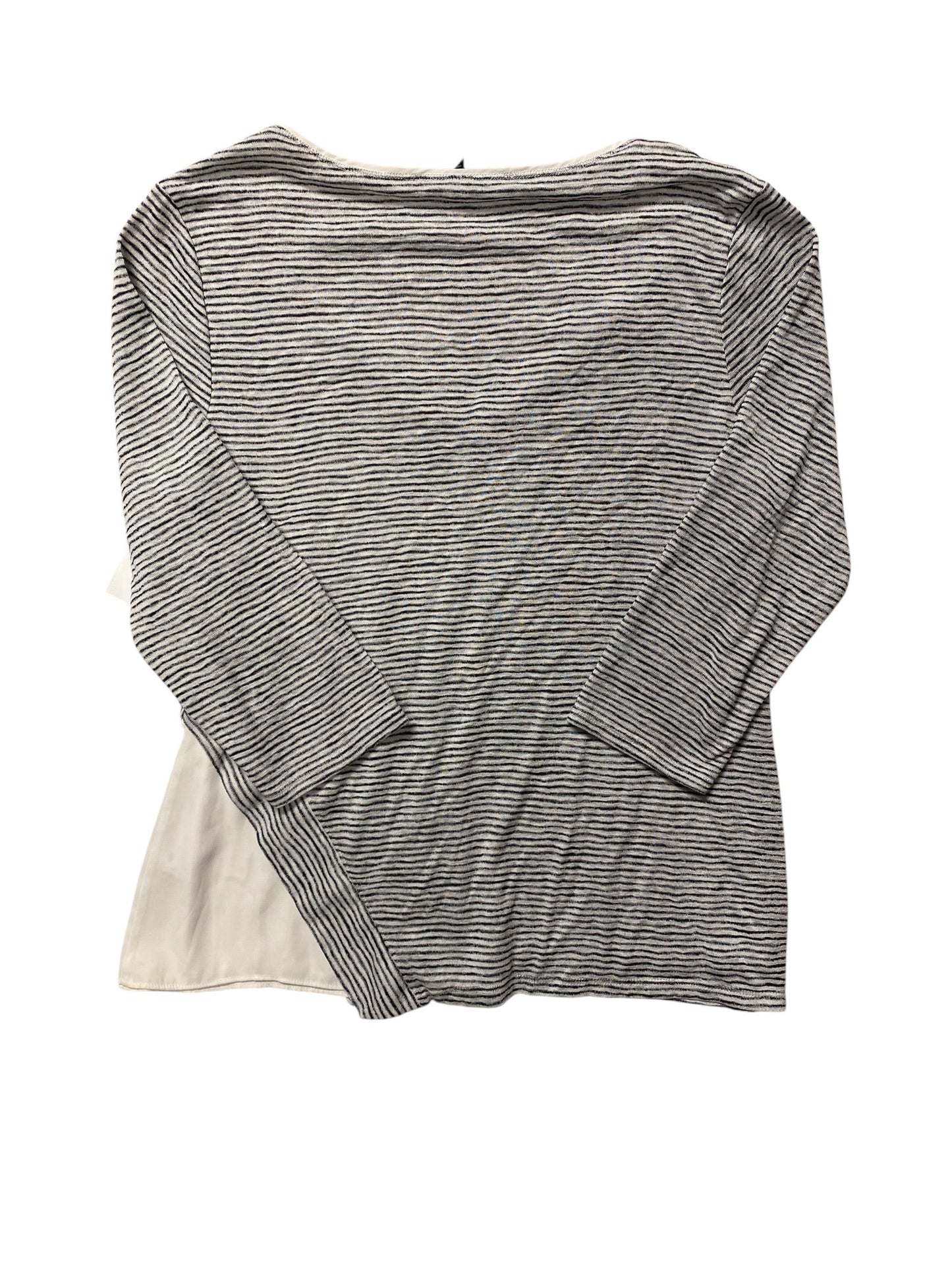 Top Ls By White House Black Market In Striped Pattern, Size:L