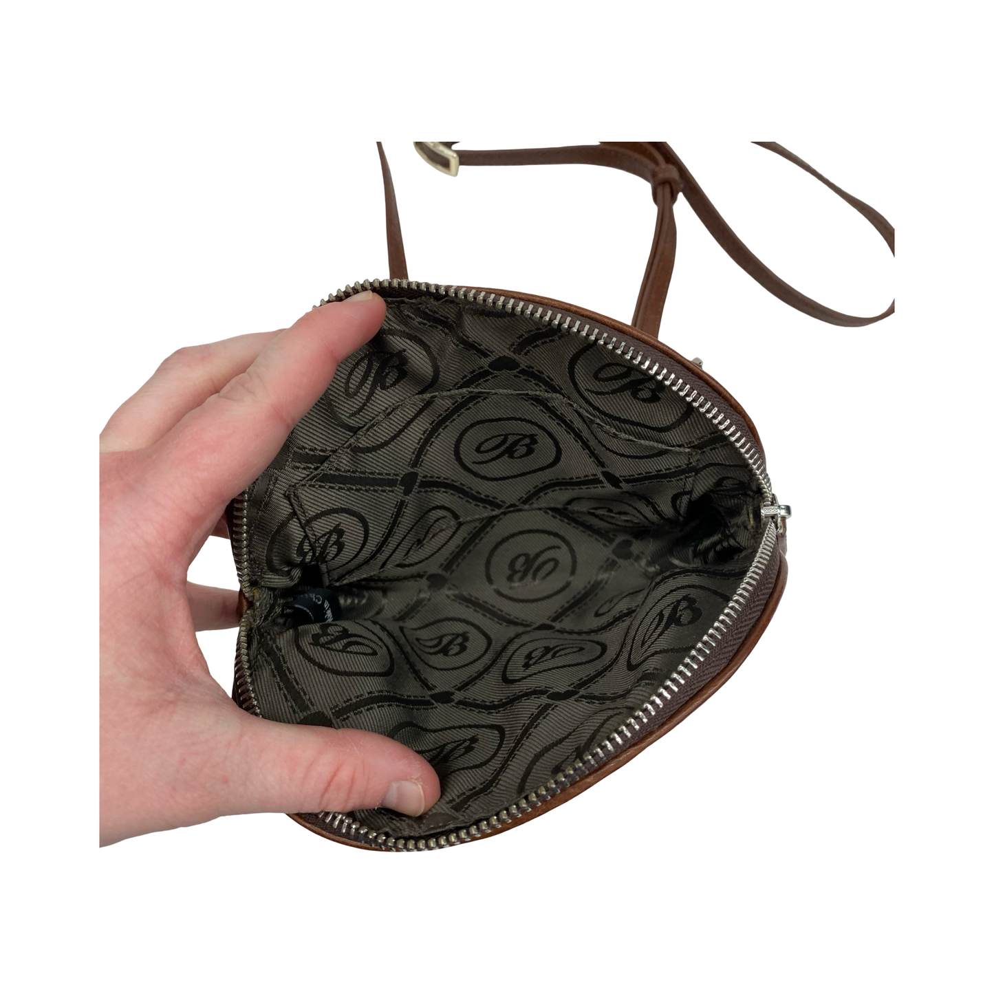 Crossbody By Brighton In Brown & Tan, Size:Small