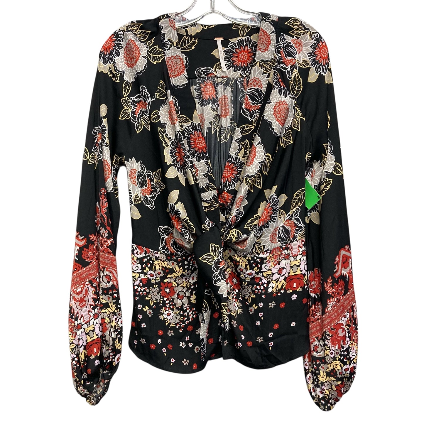 Top Ls By Free People In Black & White, Size:M