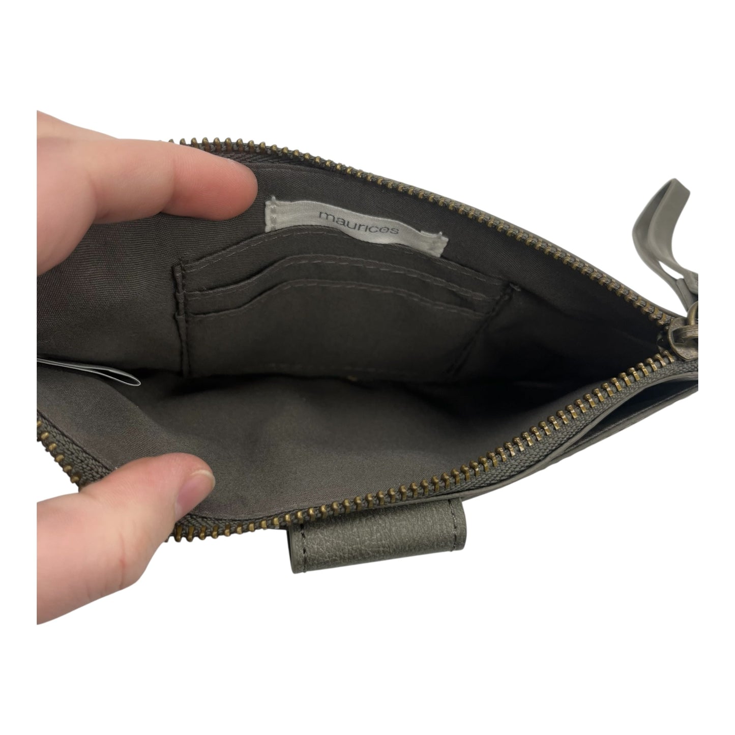 Wristlet By Maurices In Taupe, Size:Medium