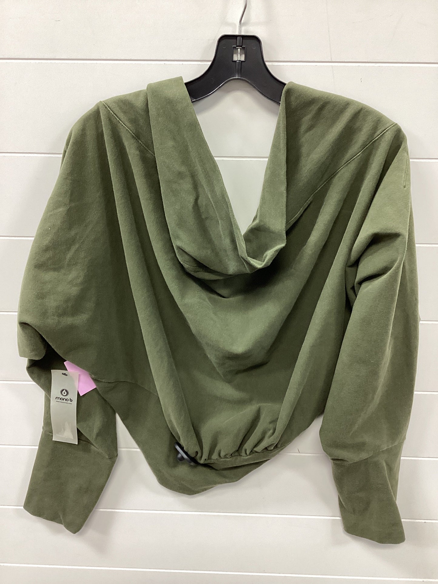 Top Ls By Mono B In Green, Size:1X
