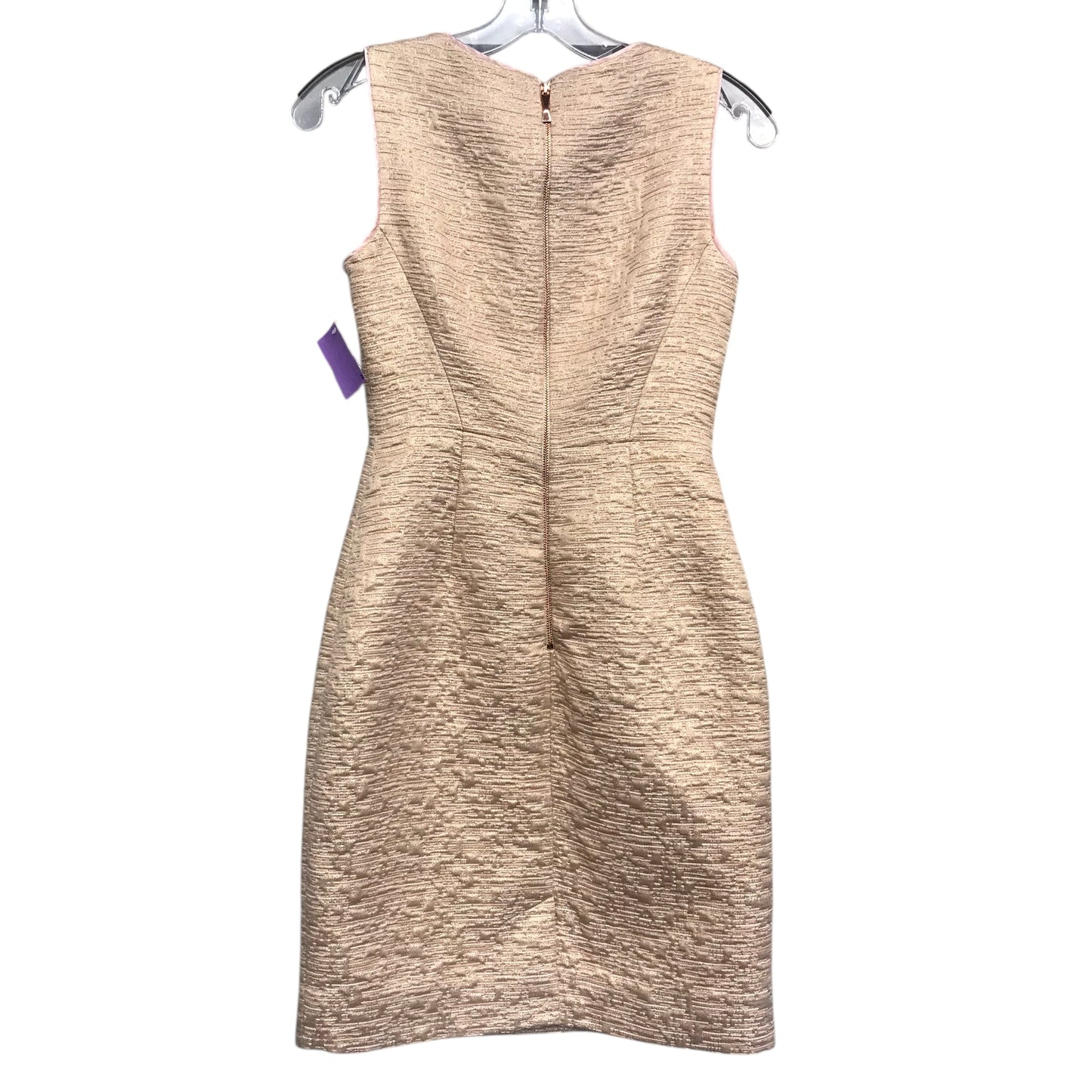 Dress Designer By Kate Spade In Rose Gold, Size:Xs