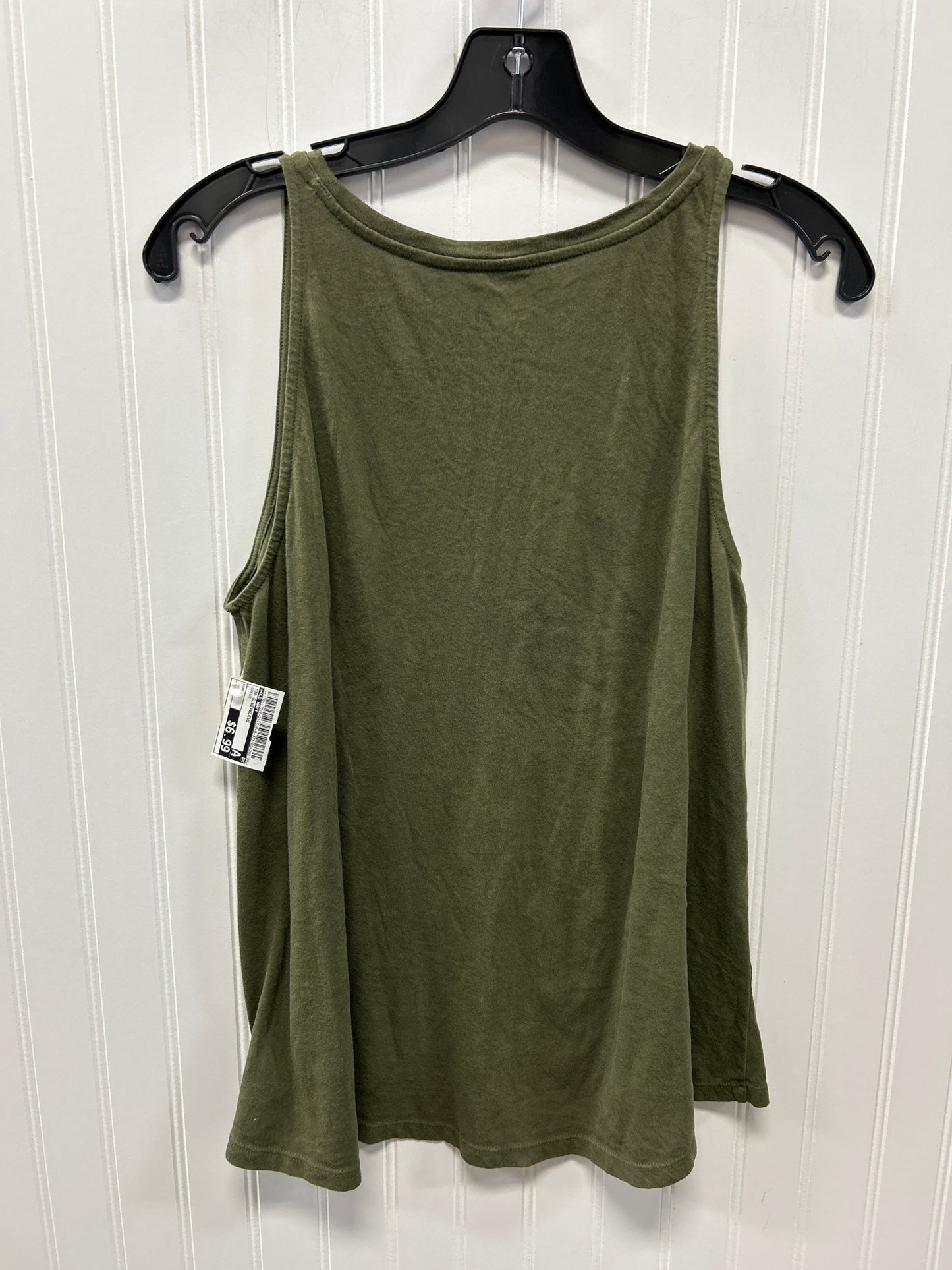 Top Sleeveless By Old Navy In Green, Size:L