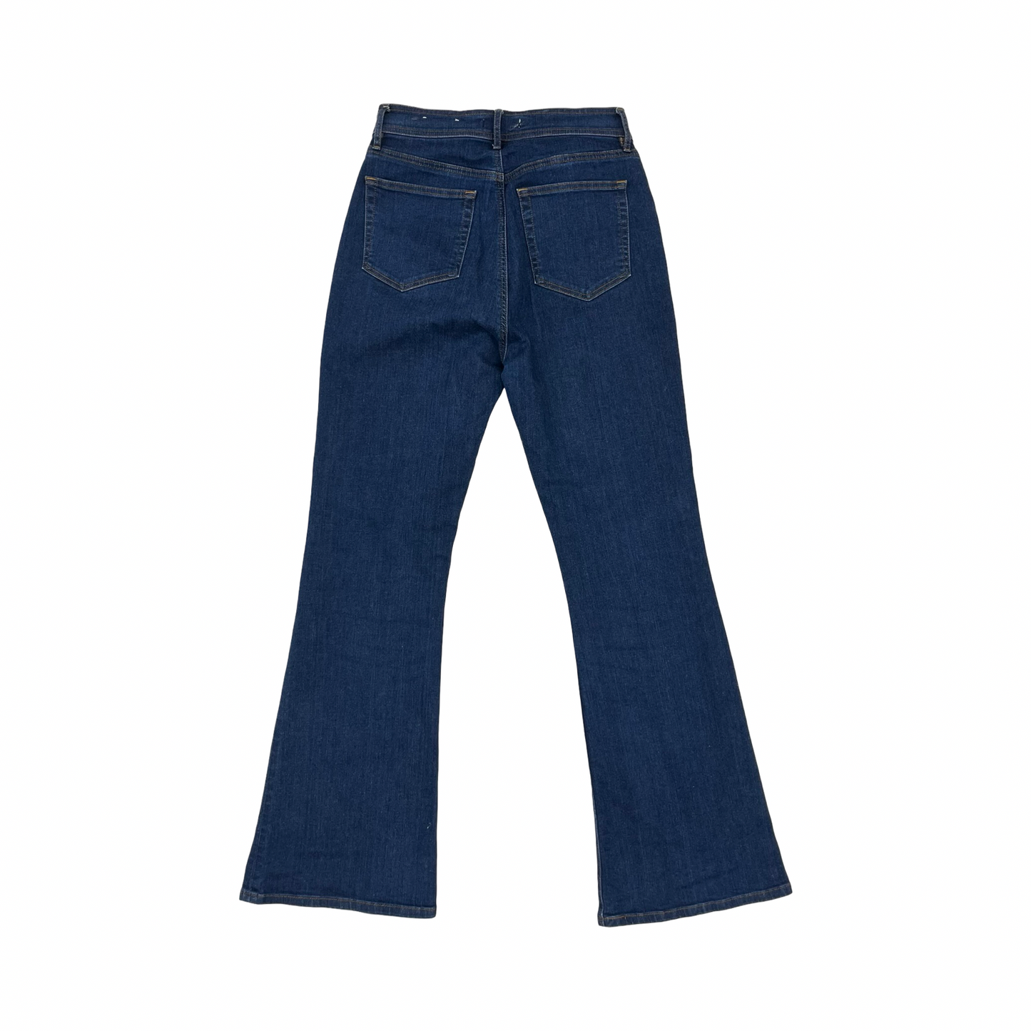 Jeans Flared By Loft In Blue Denim, Size:6