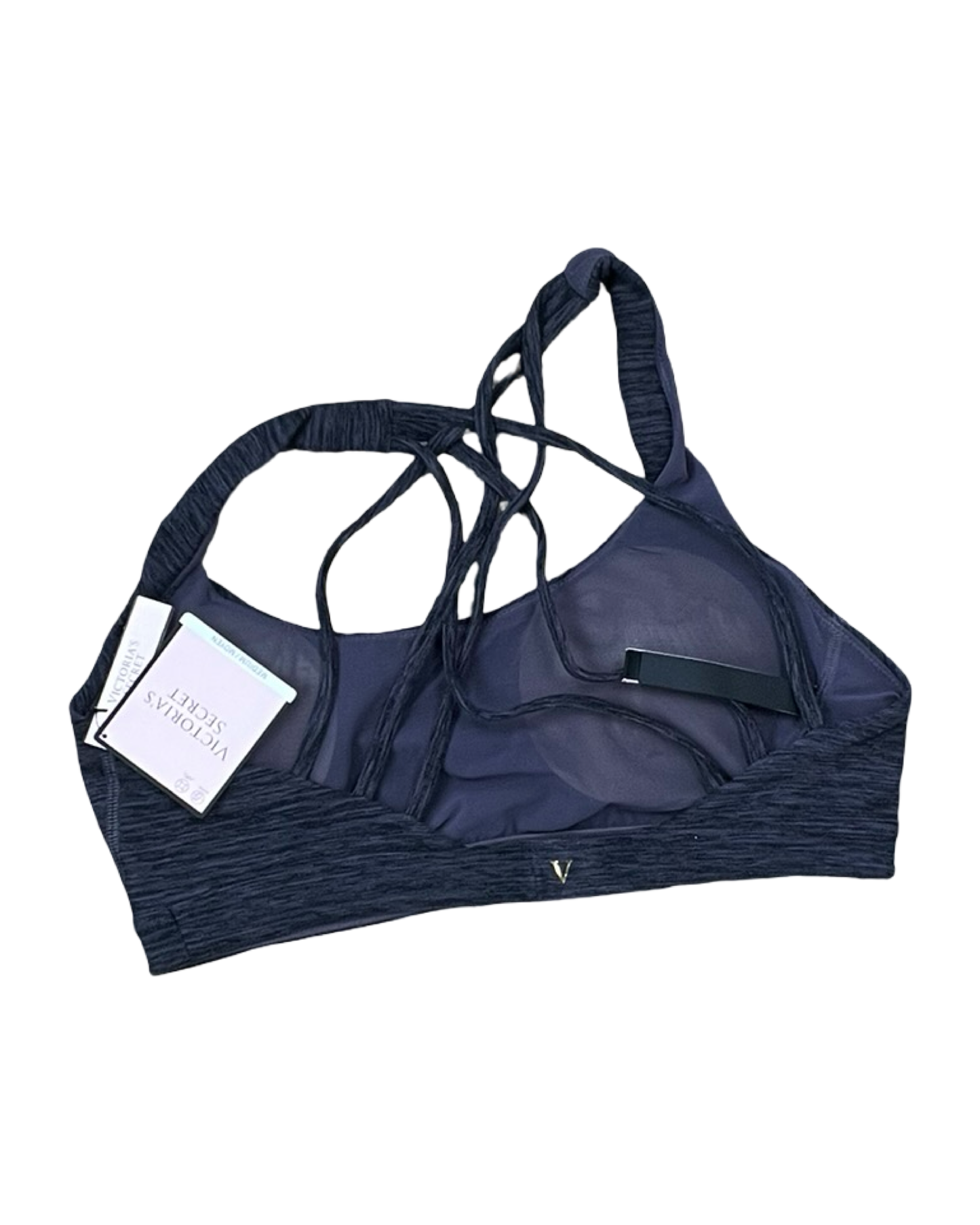 Athletic Bra By Victorias Secret In Purple, Size:M