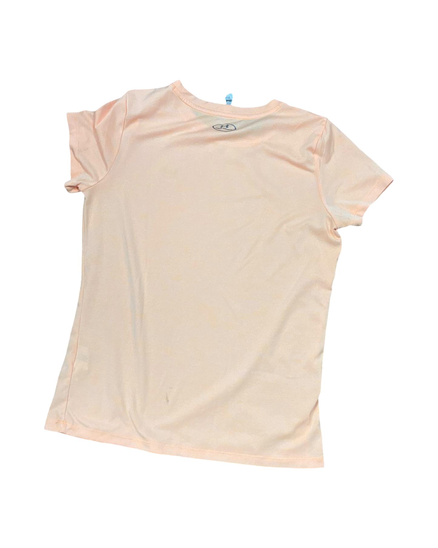 Athletic Top Ss By Under Armour In Orange, Size:M