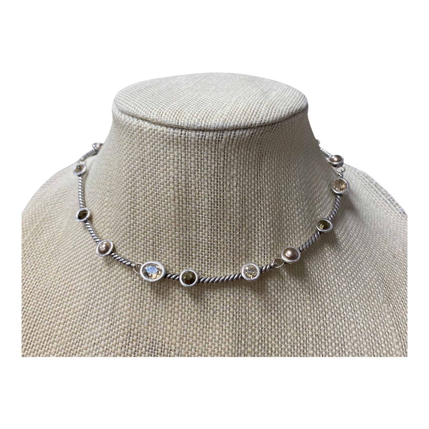 Necklace Statement By Brighton In Silver