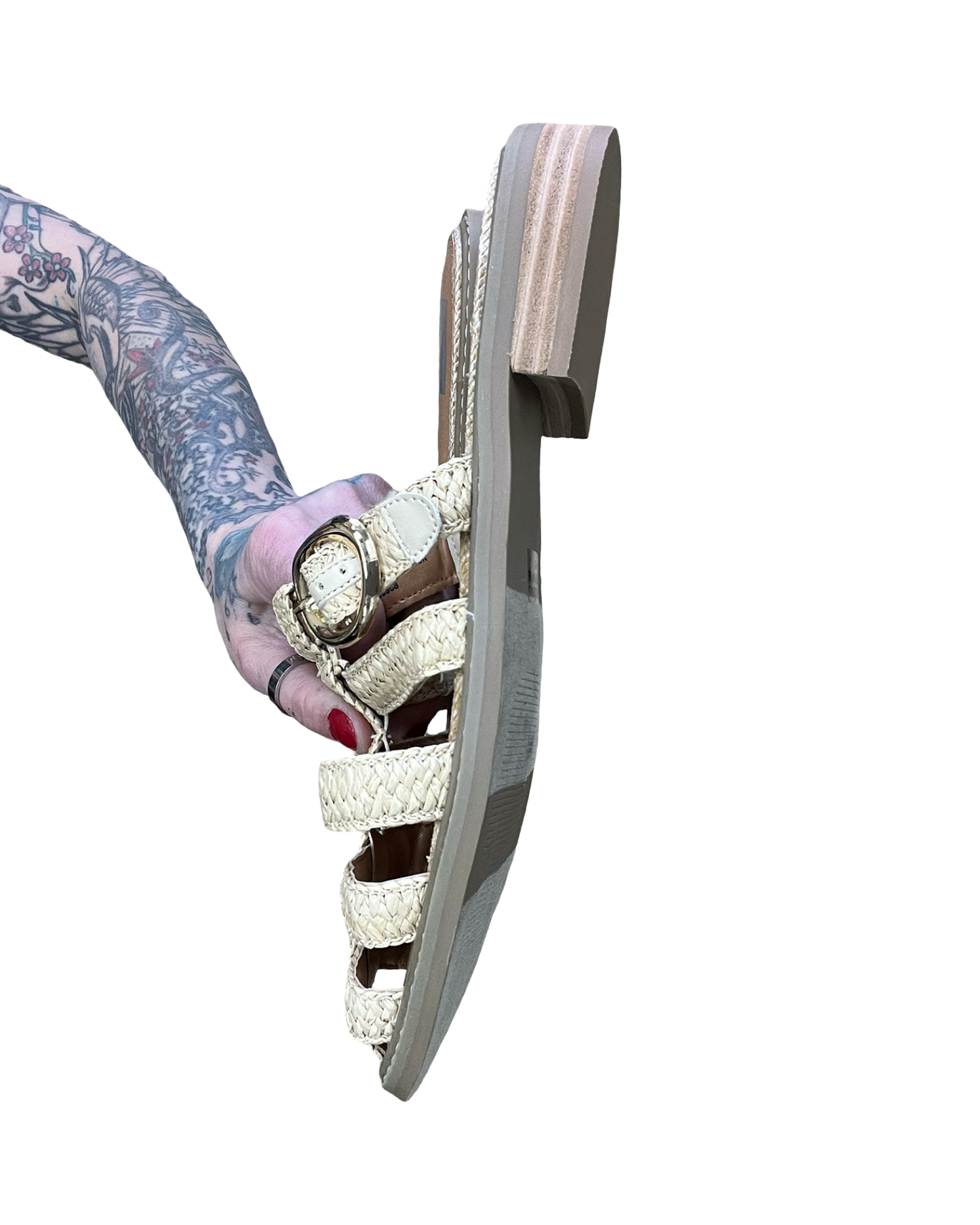 Sandals Flats By Dolce Vita In Cream, Size:8.5