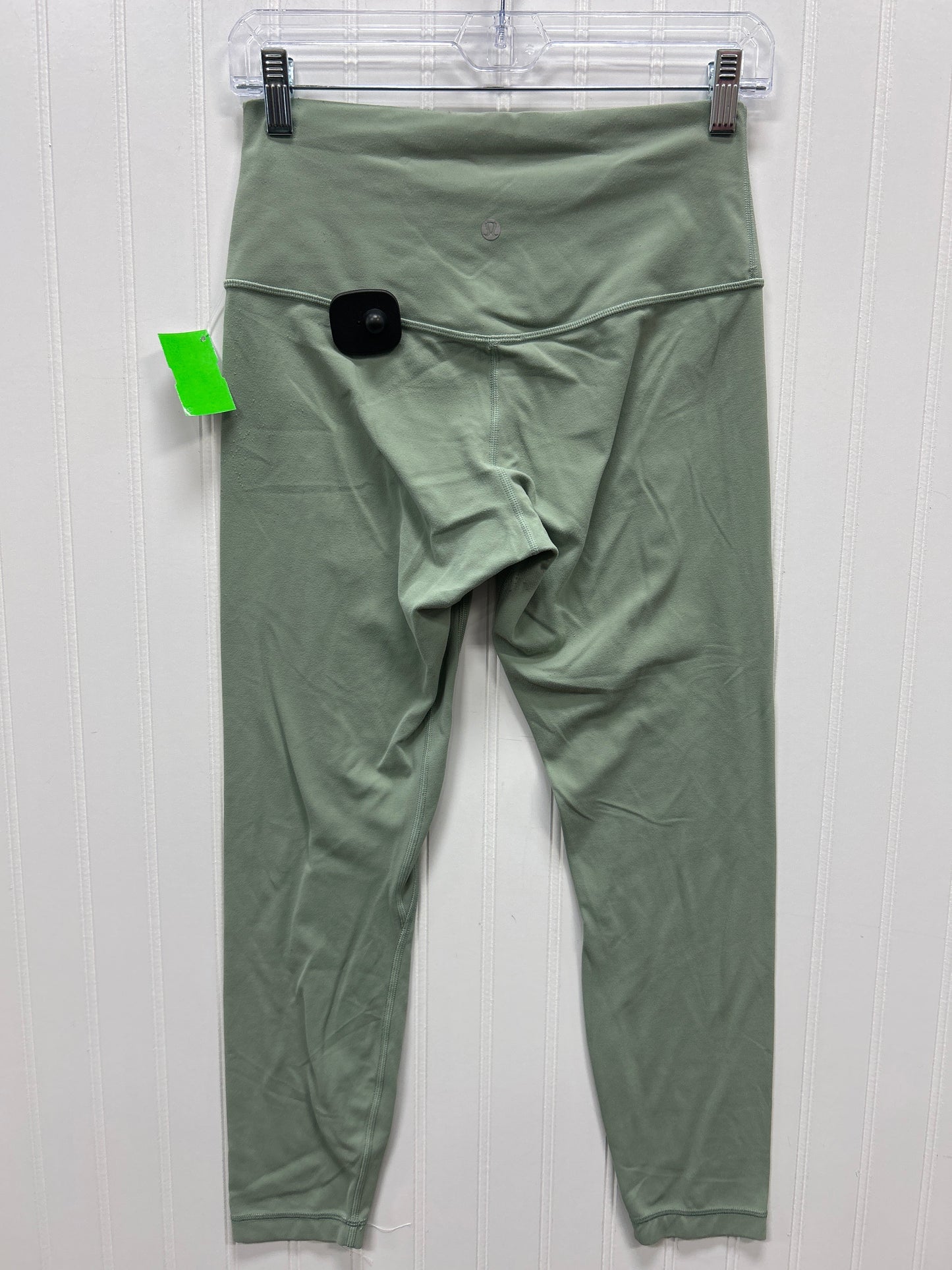 Athletic Leggings By Lululemon In Green, Size:8