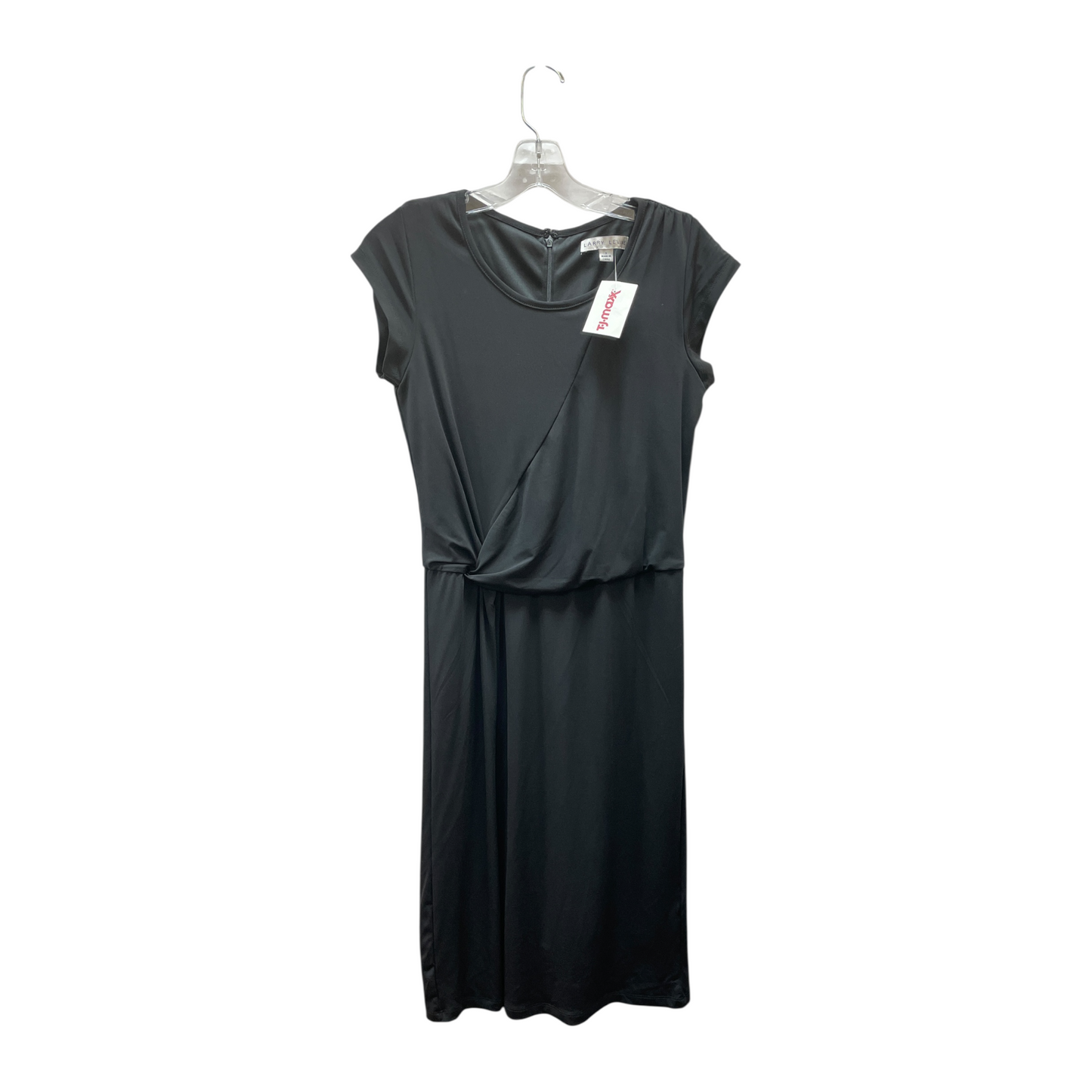 Dress Casual Midi By Larry Levine In Black, Size:S