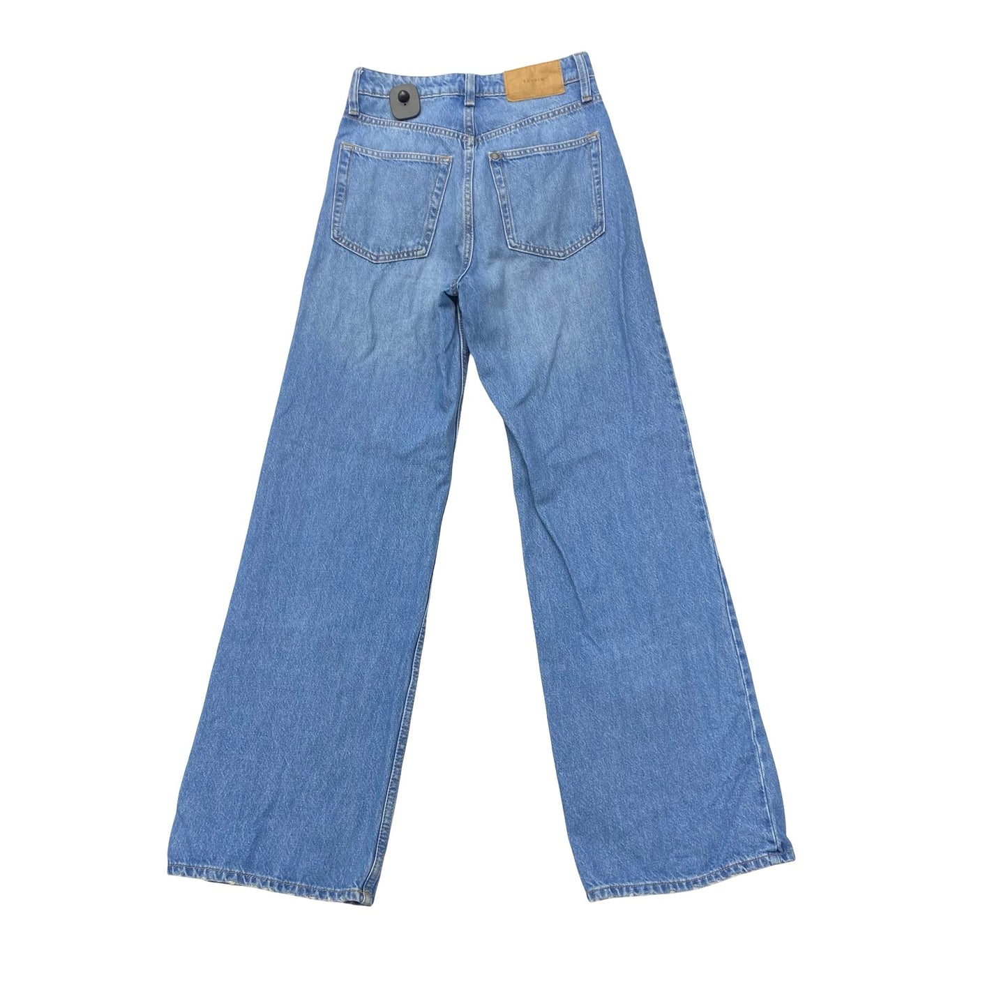 Jeans Wide Leg By &Denim In Blue Denim, Size:2