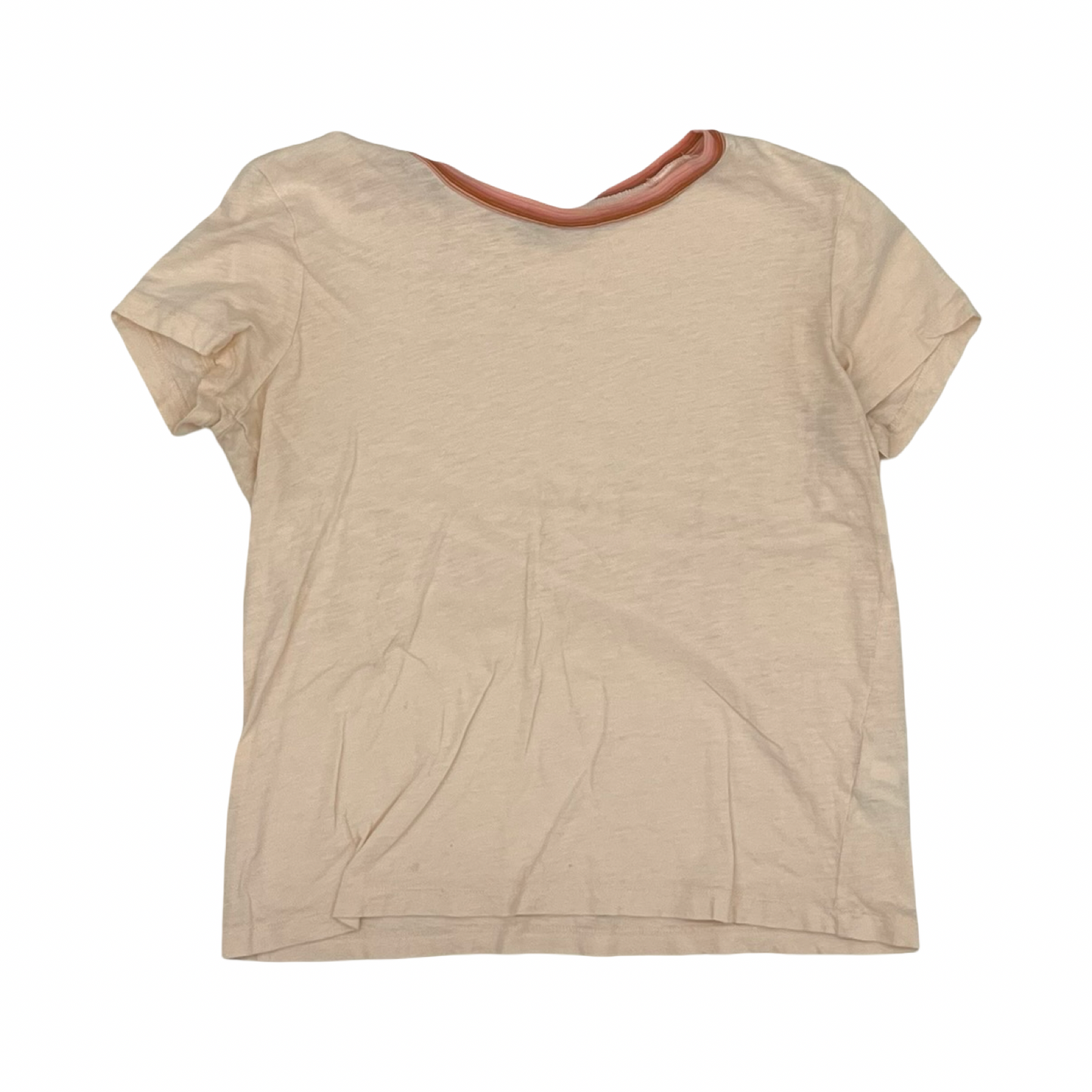 Top Ss By Madewell In Peach, Size:S