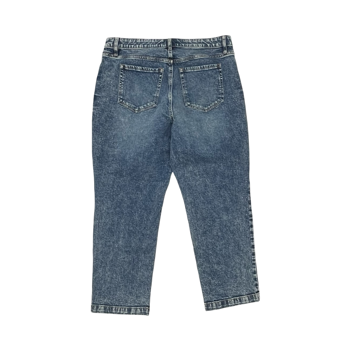 Jeans Straight By Lane Bryant In Blue Denim, Size:14