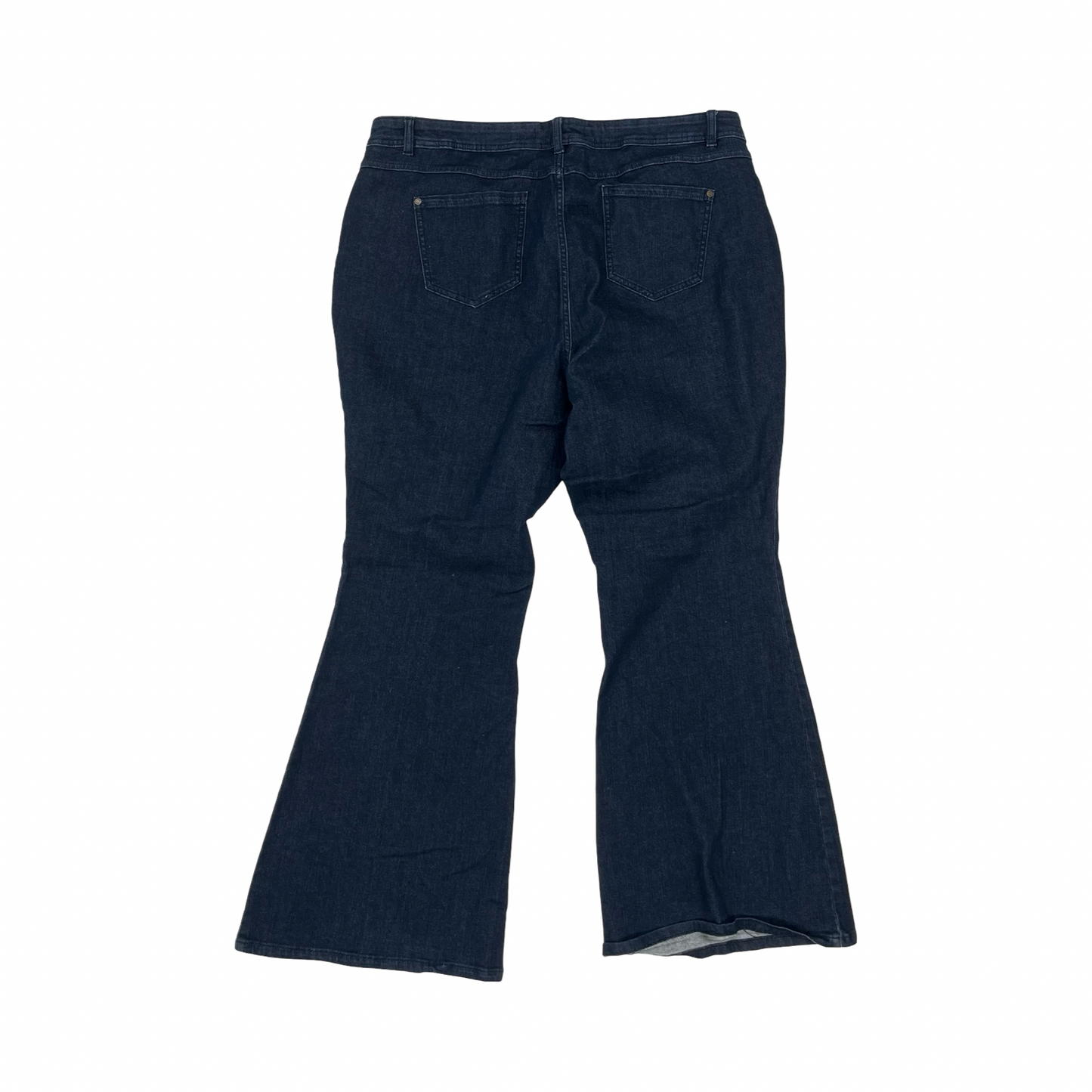 Jeans Flared By Cato In Blue Denim, Size:20