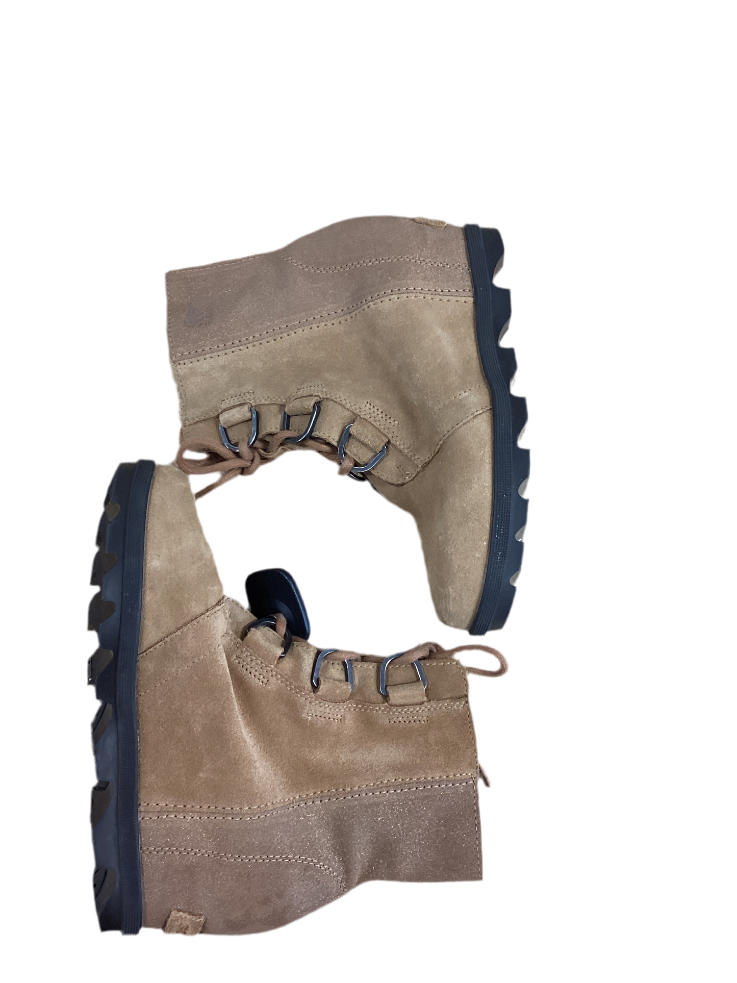 Boots Ankle Heels By Sorel In Brown, Size:5