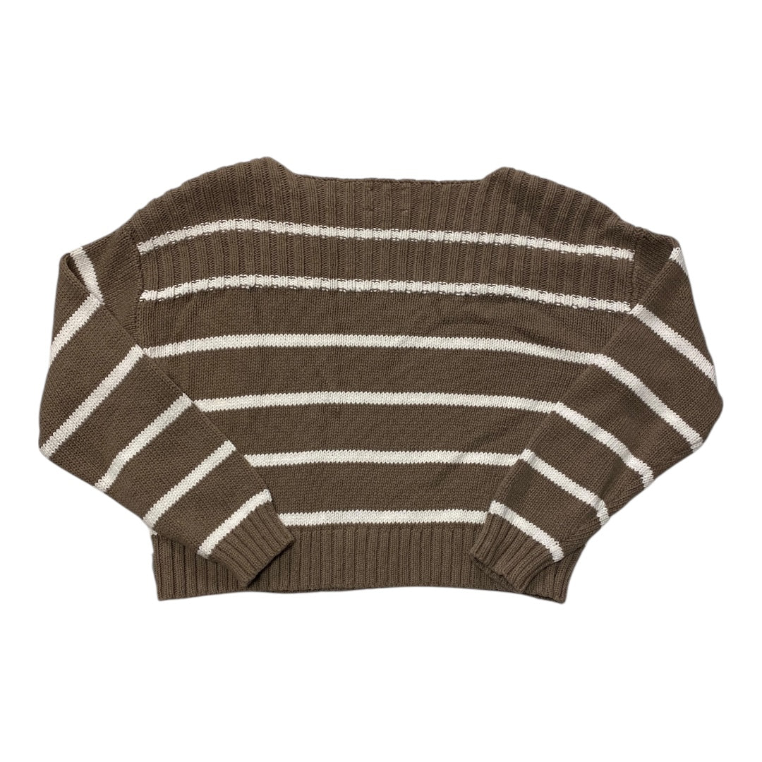 Sweater By Lucky Brand In Striped Pattern, Size:L