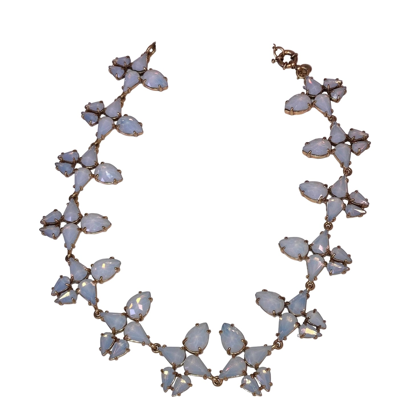 Necklace Statement By J. Crew In Gold & White