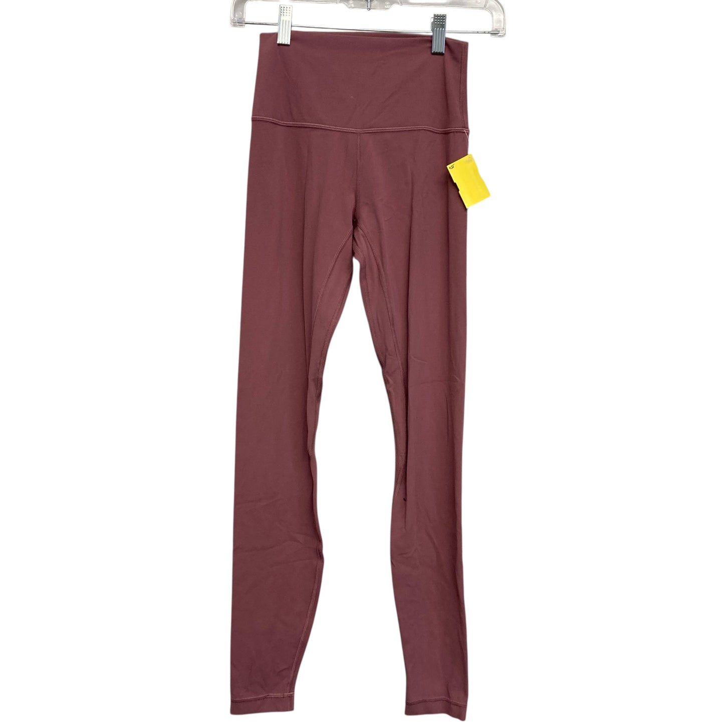 Athletic Leggings By Lululemon In Mauve, Size:S