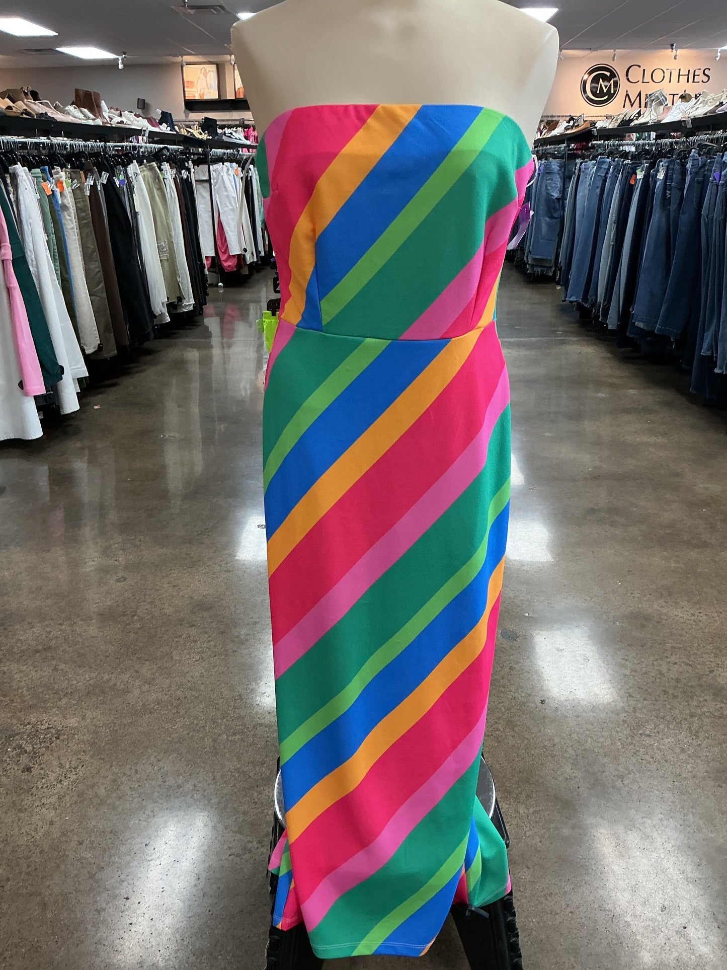 Dress Casual Maxi By Flying Tomato In Multi, Size:M