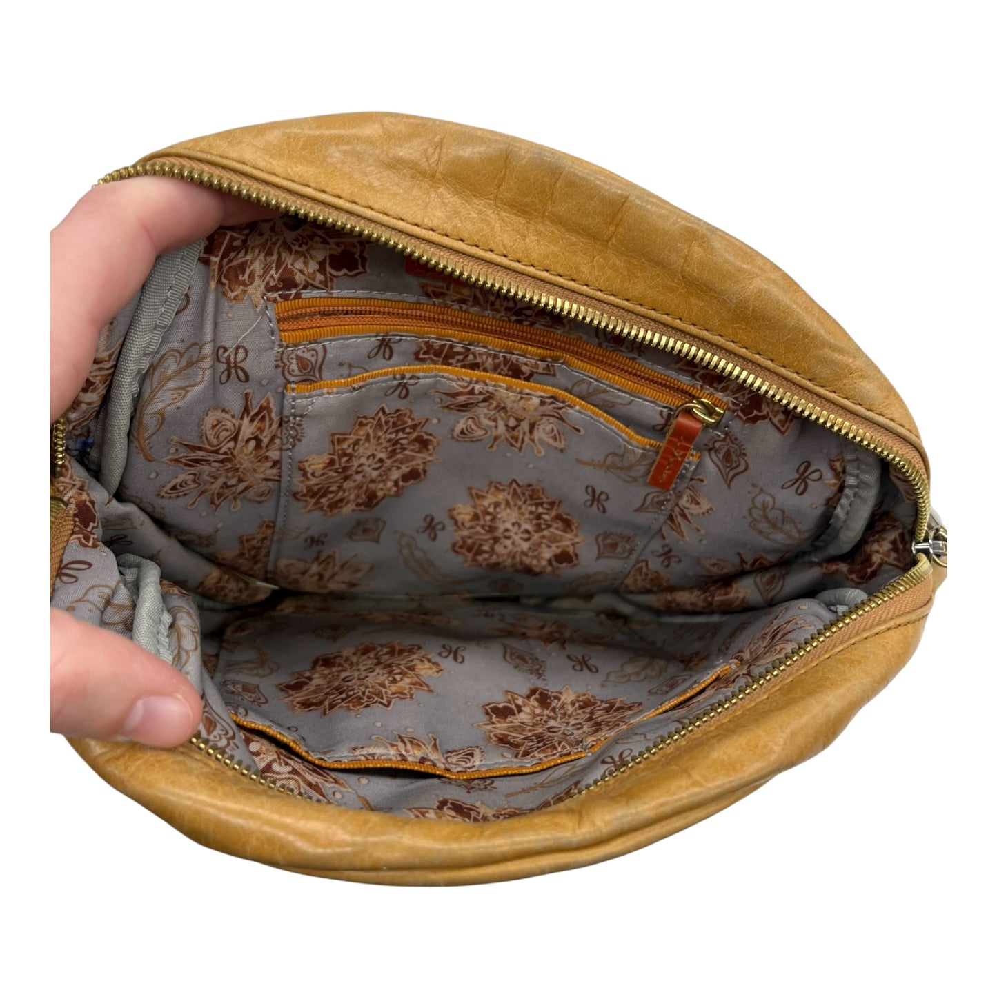 Crossbody Leather By Hobo Intl In Brown, Size:Medium