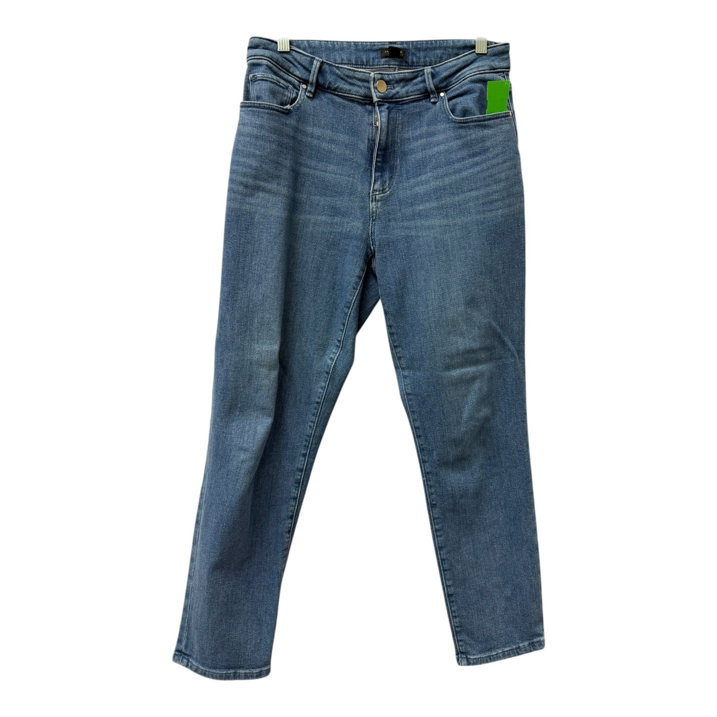 Jeans Straight By Ann Taylor In Blue, Size:6