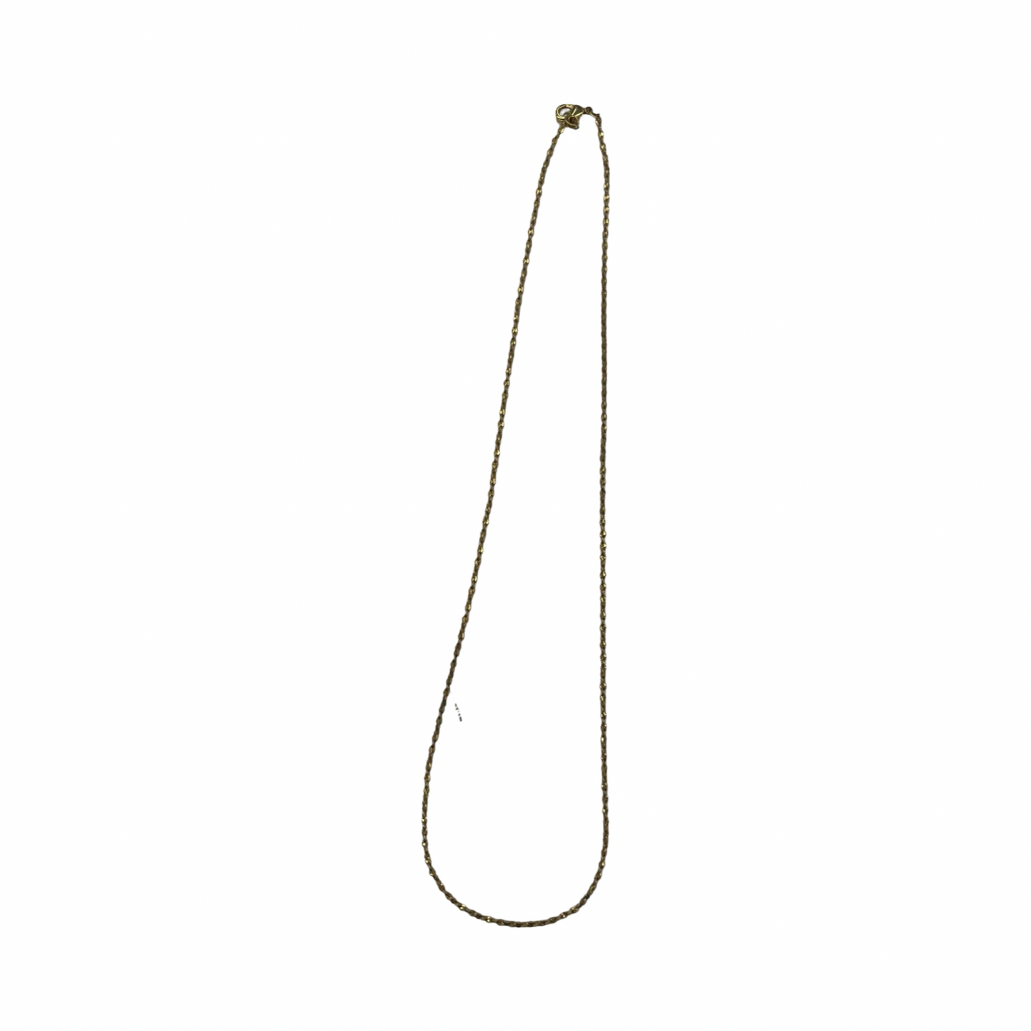 Necklace Chain By Clothes Mentor In Gold