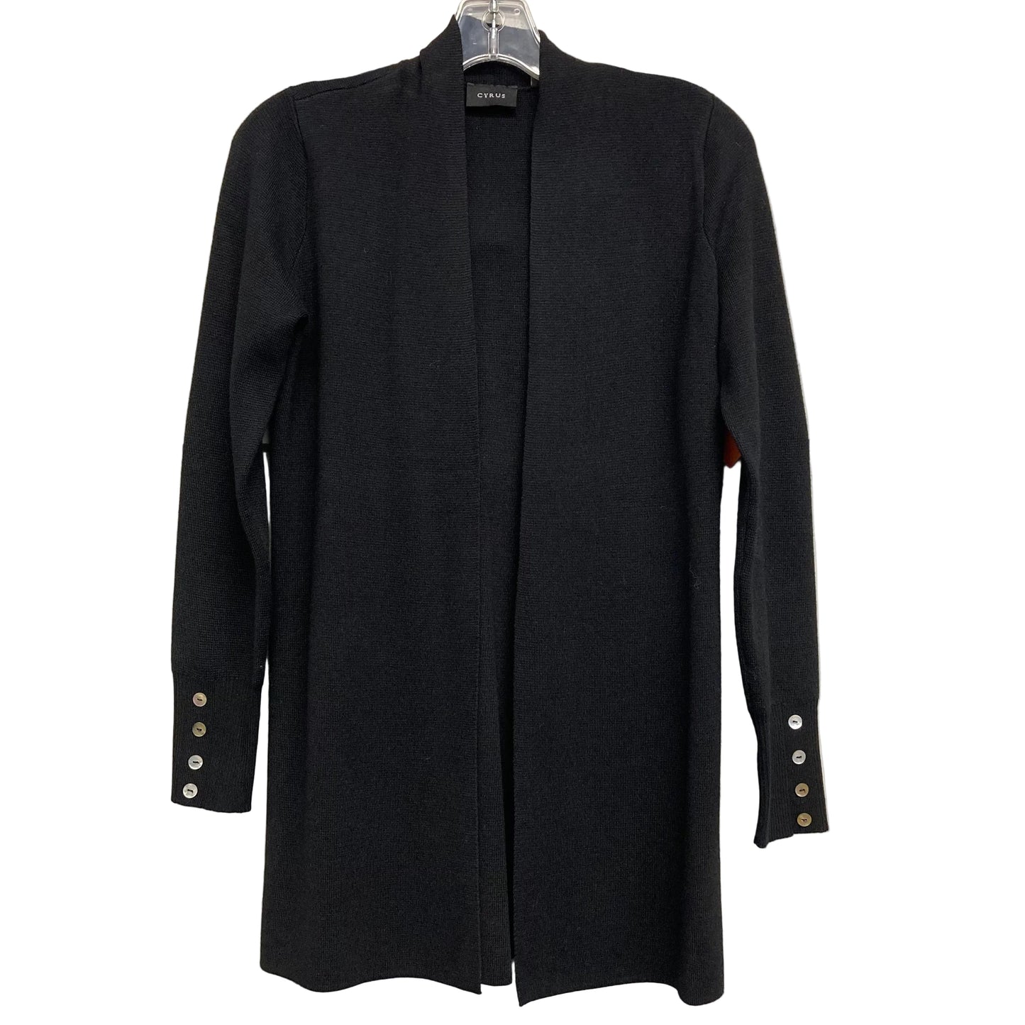 Sweater Cardigan By Cyrus In Black, Size:Xs