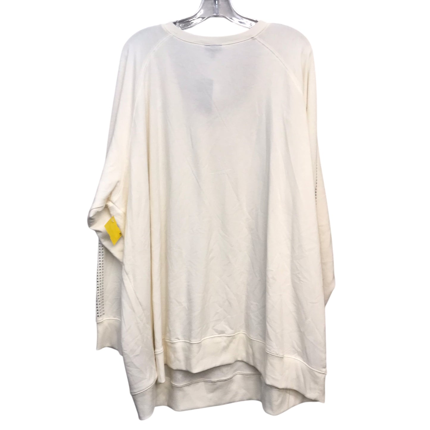 Sweatshirt Crewneck By Torrid In Cream, Size:4X