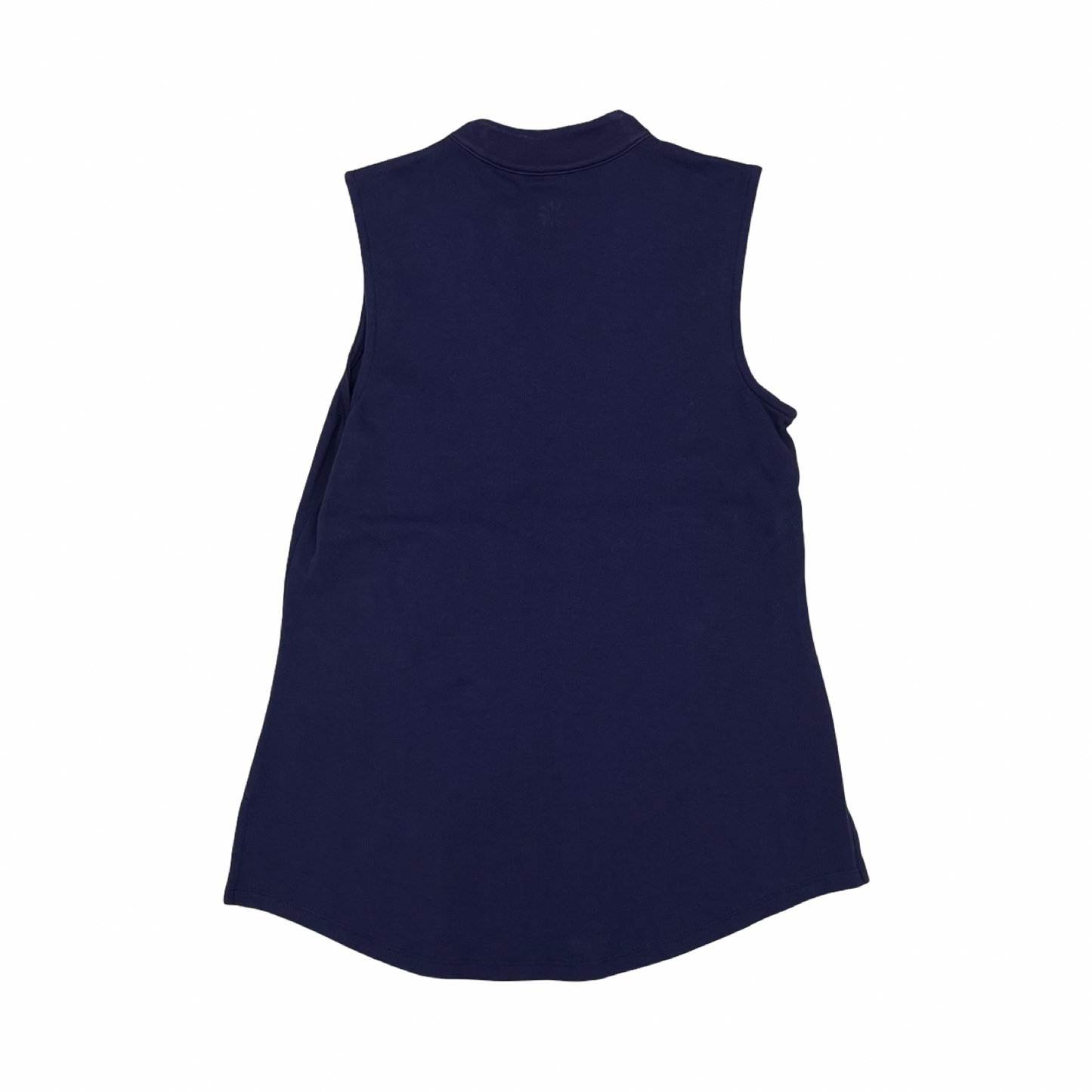 Top Sleeveless By Isaac Mizrahi Live Qvc In Navy, Size:Xs
