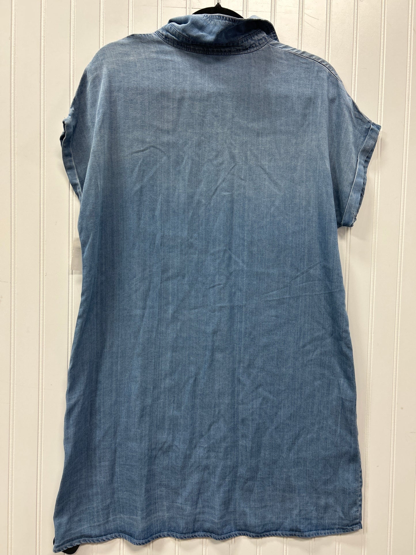 Dress Casual Midi By Clothes Mentor In Blue Denim, Size:S
