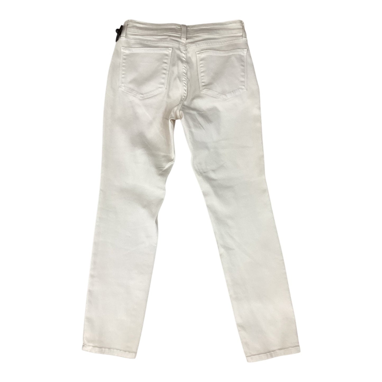 Jeans Straight By Not Your Daughters Jeans In Cream, Size:4P