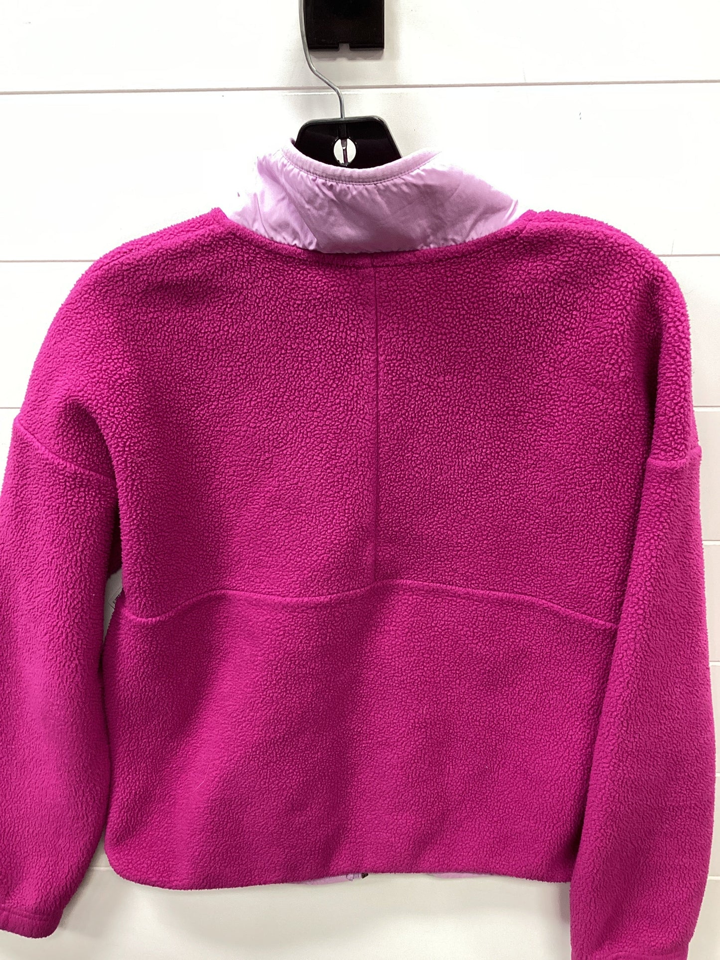 Jacket Fleece By Tek Gear In Pink, Size:S
