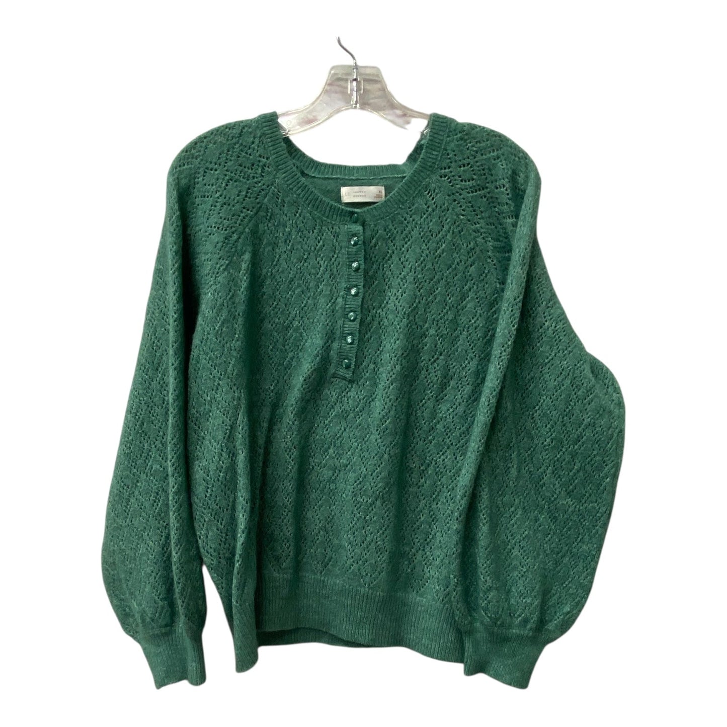 Sweater By Lc Lauren Conrad In Green, Size:Xl