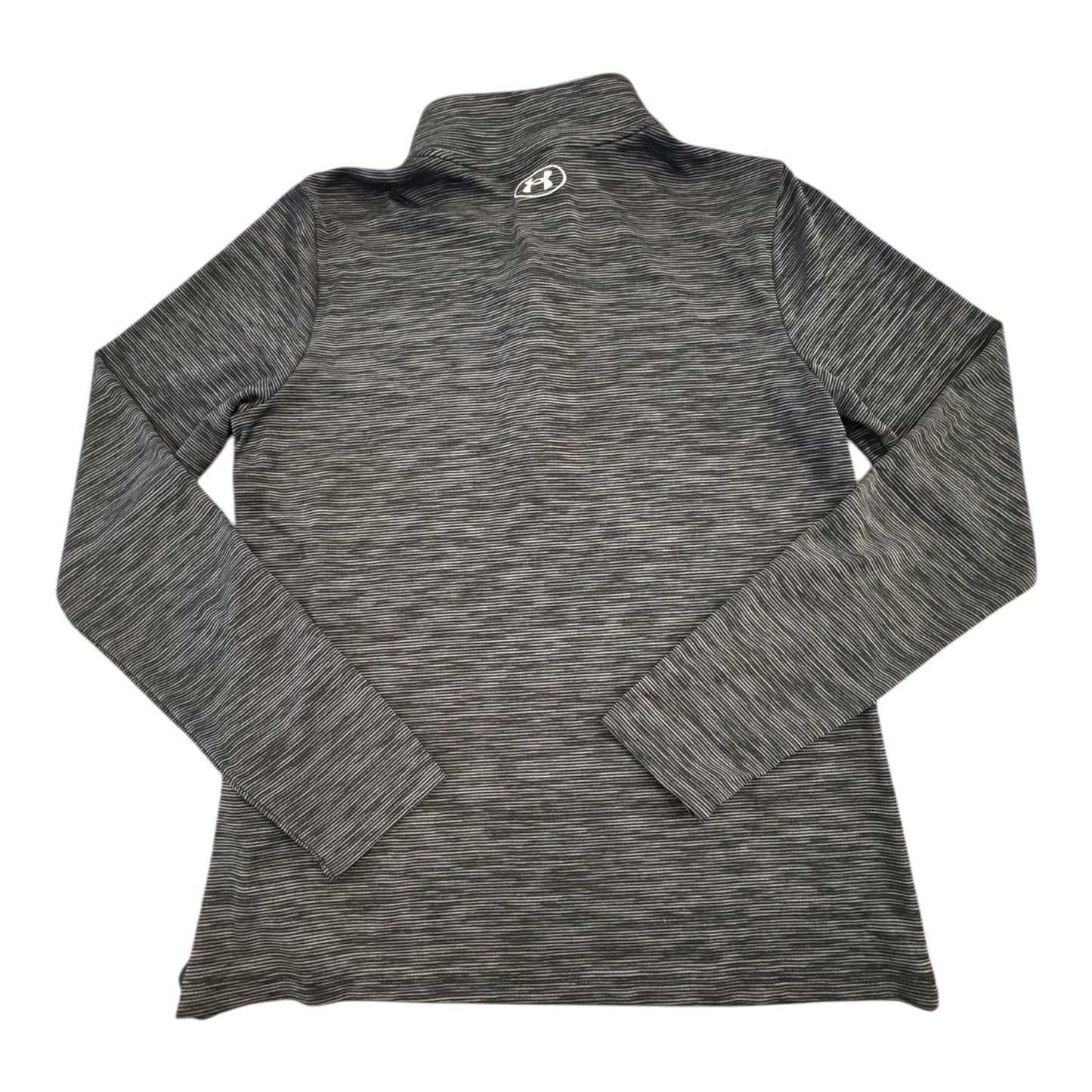 Athletic Top Ls Collar By Under Armour In Grey, Size:S