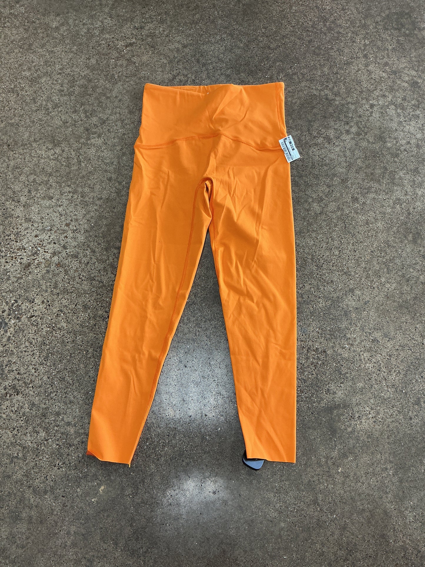 Athletic Leggings By Spanx In Orange, Size:L