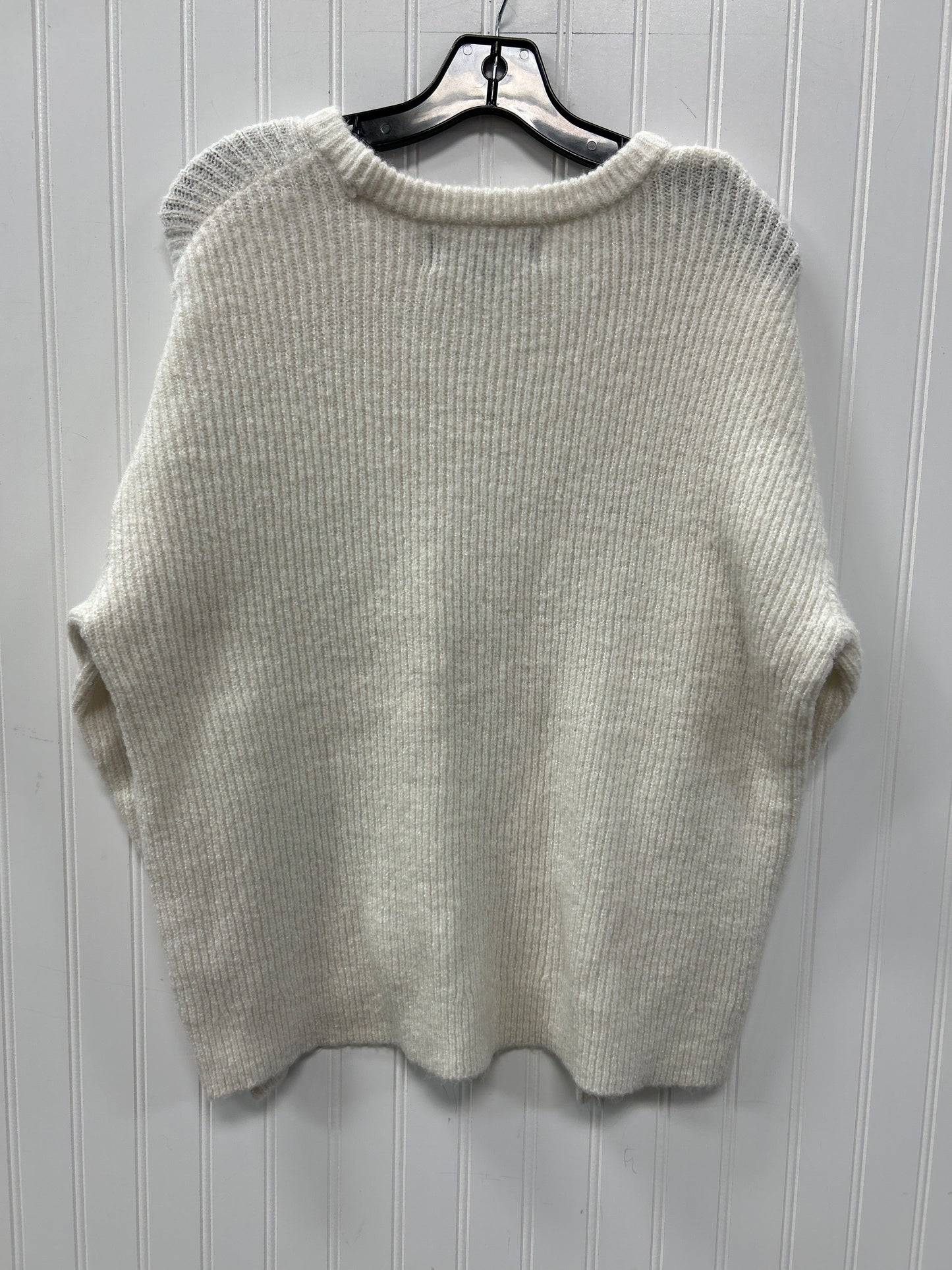 Sweater By Kendall + Kylie In White, Size:L