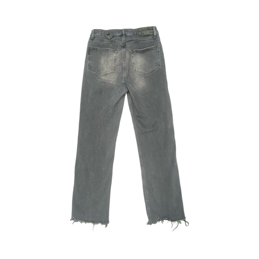 Jeans Straight By Paige In Black, Size:10