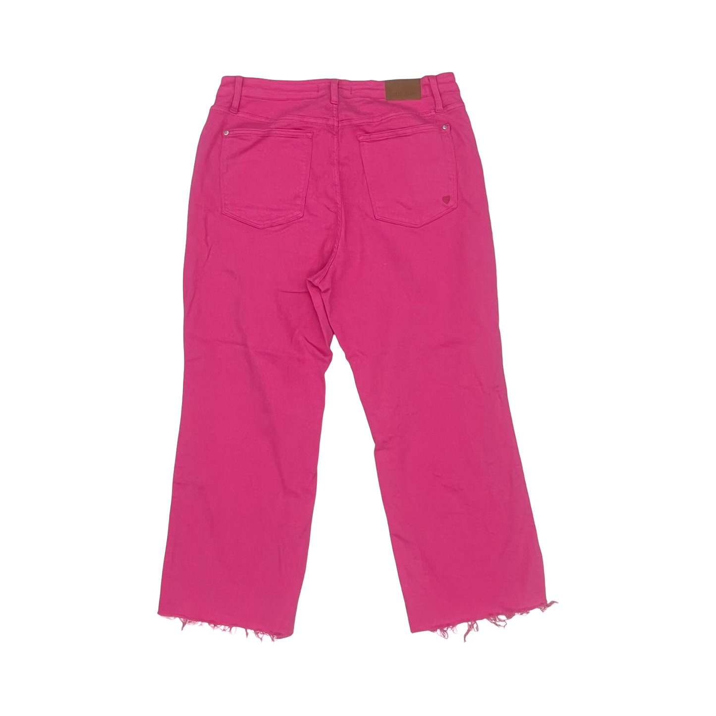 Jeans Flared By Judy Blue In Pink, Size:20
